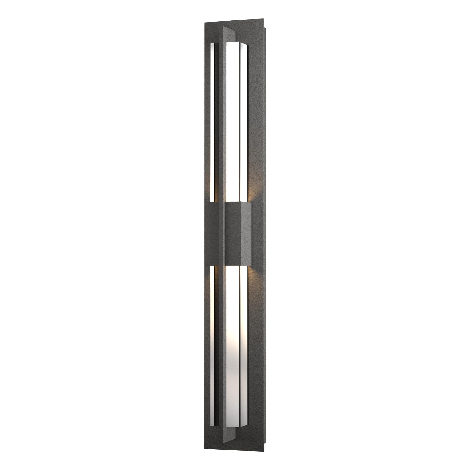 Double Axis 37 Inch Tall 2 Light LED Outdoor Wall Light by Hubbardton Forge