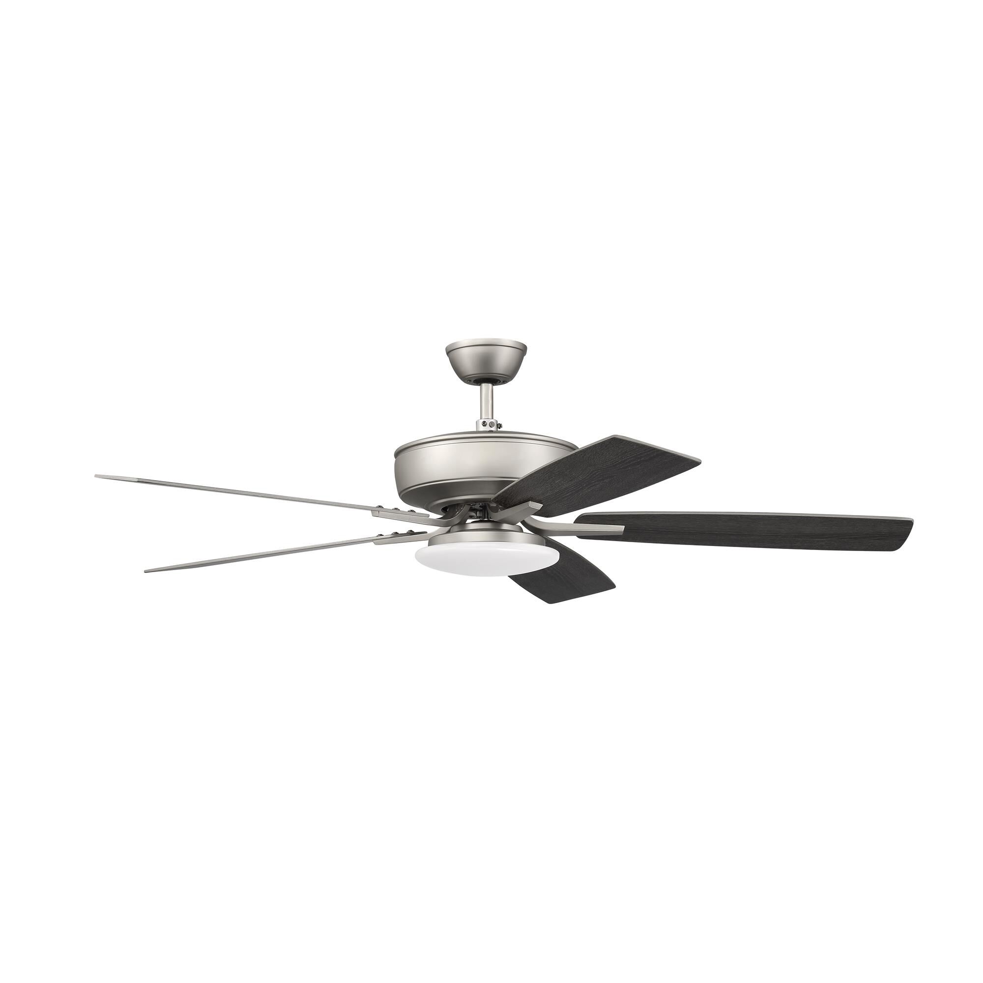 Shown in Brushed Satin Nickel finish and Frost glass and Yes shade