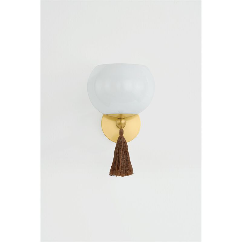 Mandy Cheng Niya Small Wall Sconce by Mitzi