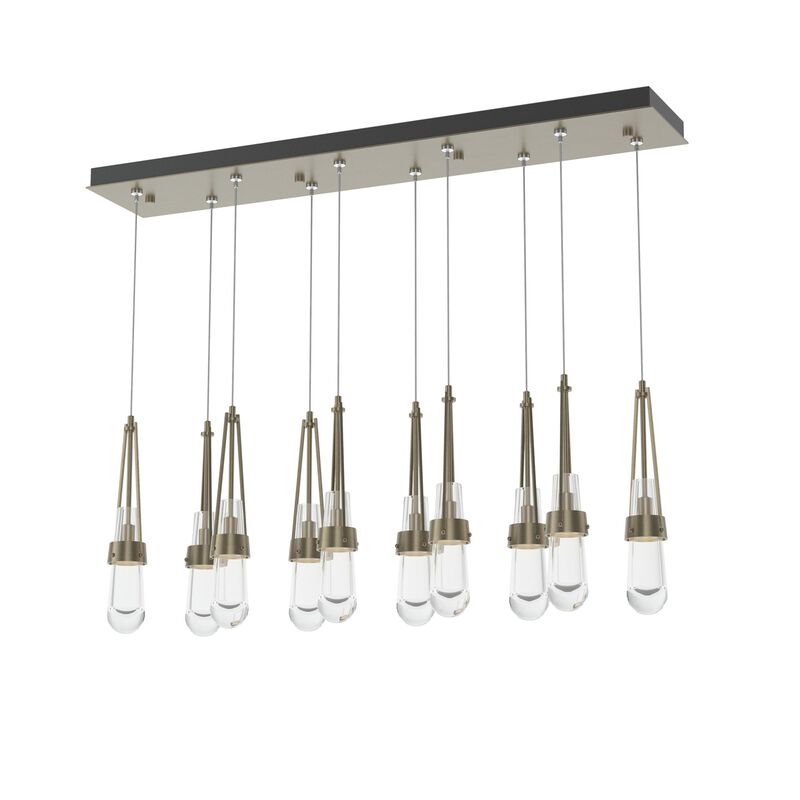 Link 44 Inch Linear Chandelier by Hubbardton Forge