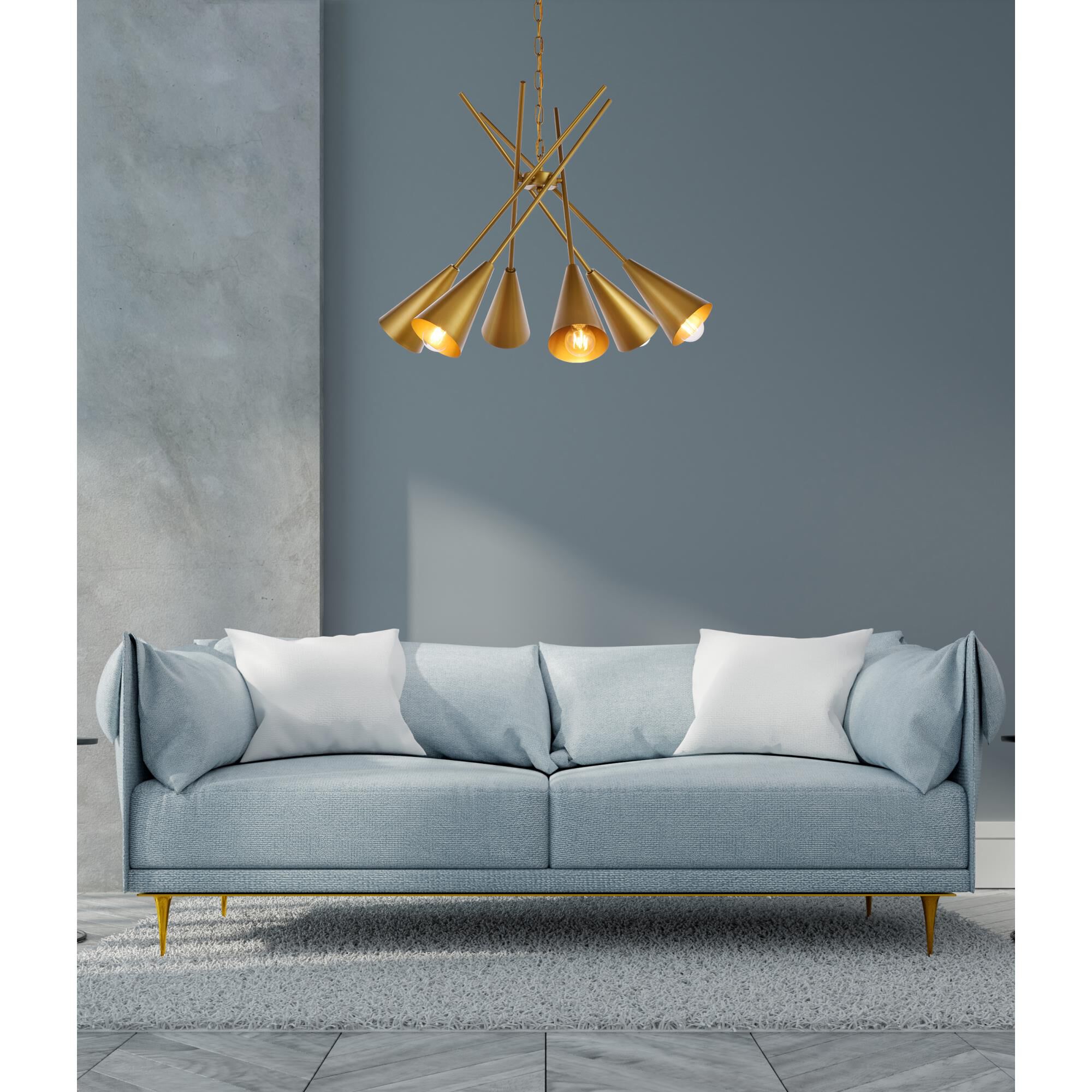 Shown in Brass finish