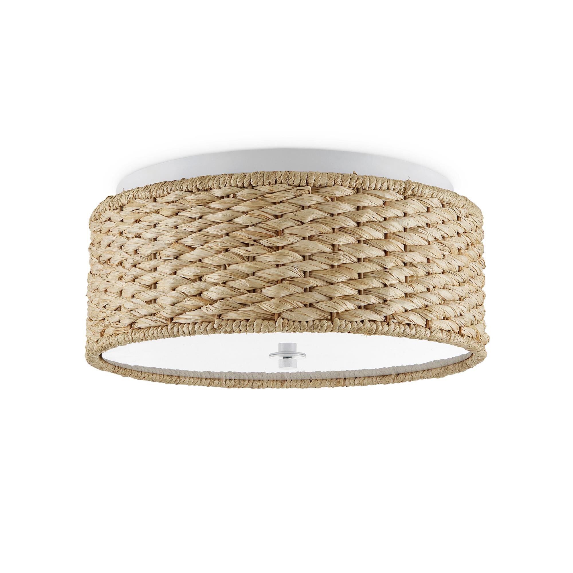 Shown in Natural, White finish and White Acrylic glass