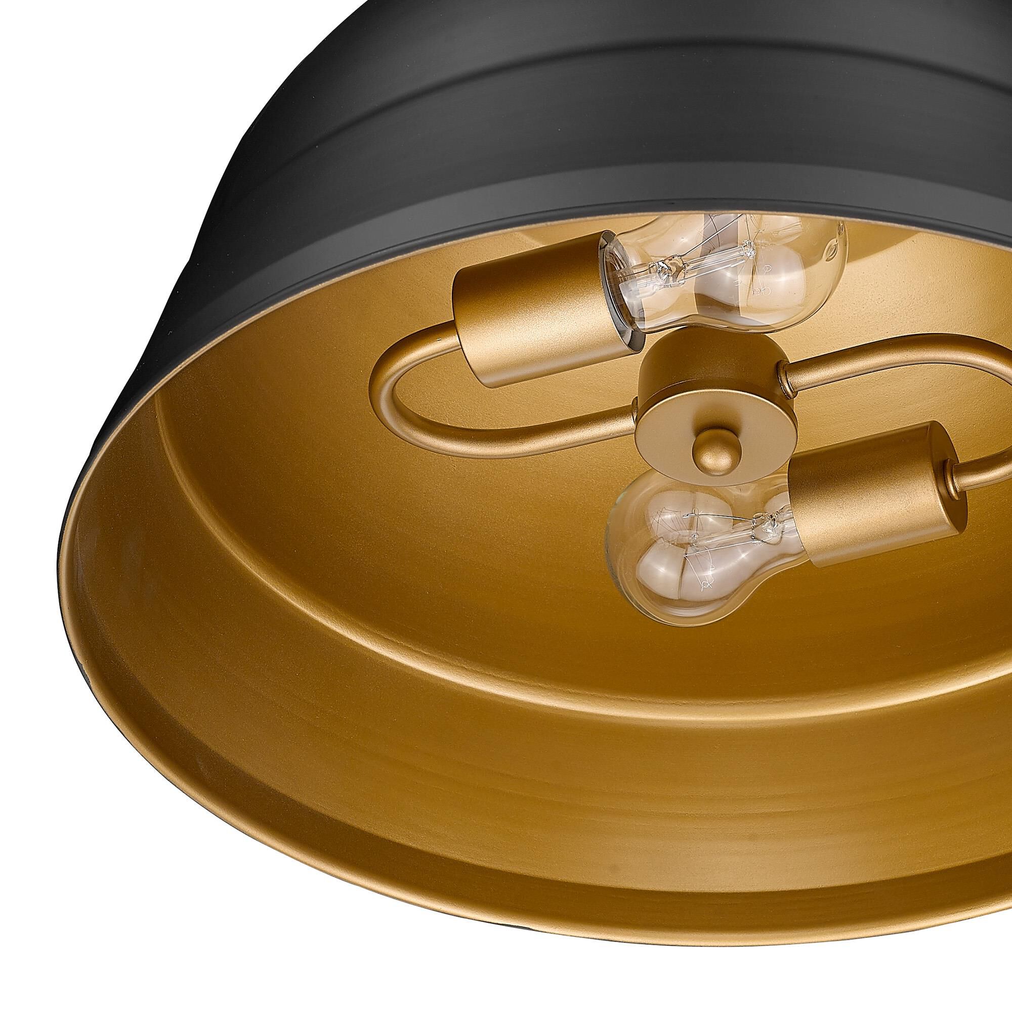 Rebel 15 Inch Large Pendant by Golden Lighting