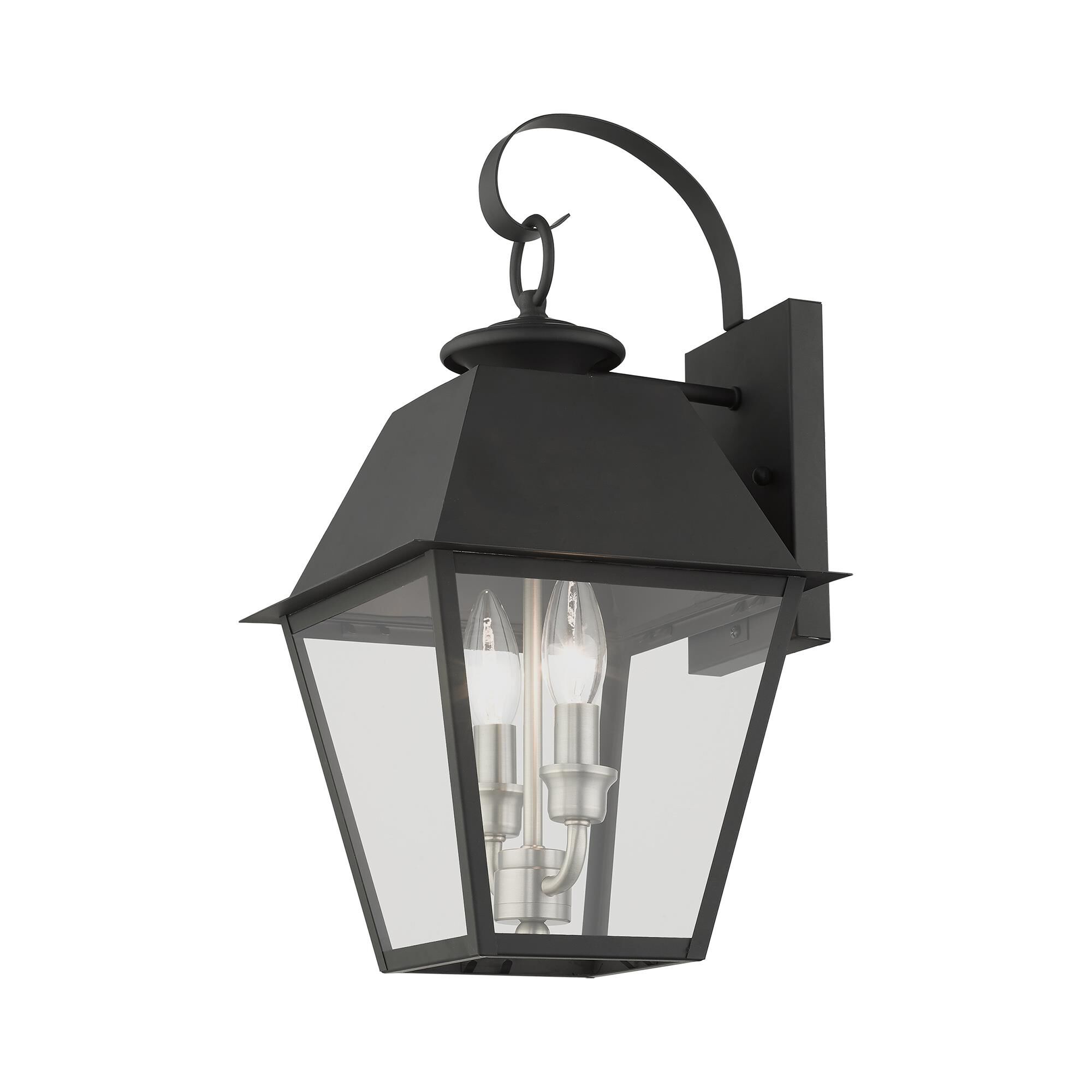 Mansfield 16 Inch Tall 2 Light Outdoor Wall Light by Livex Lighting