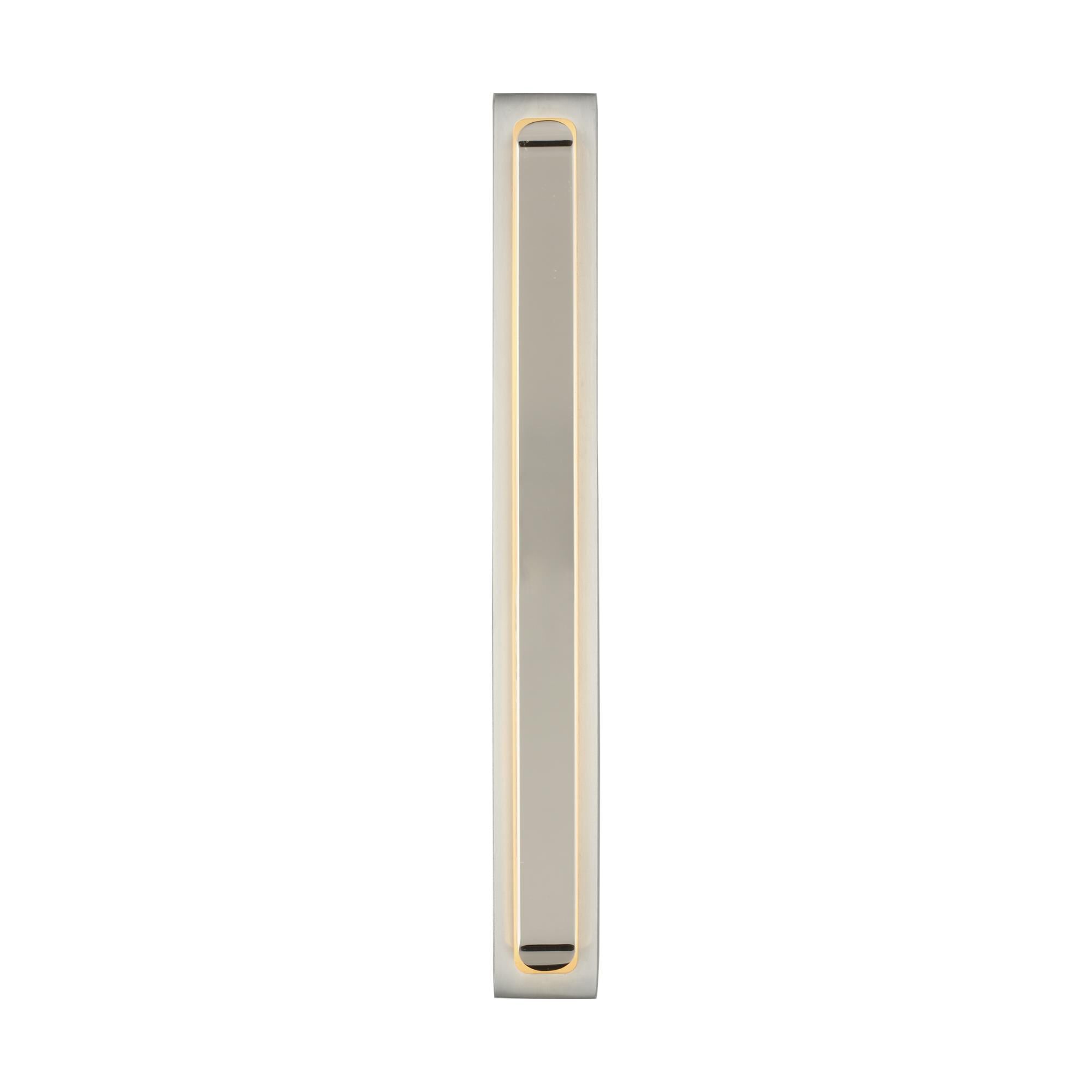 Shown in Satin Nickel finish and Clear Crystal glass