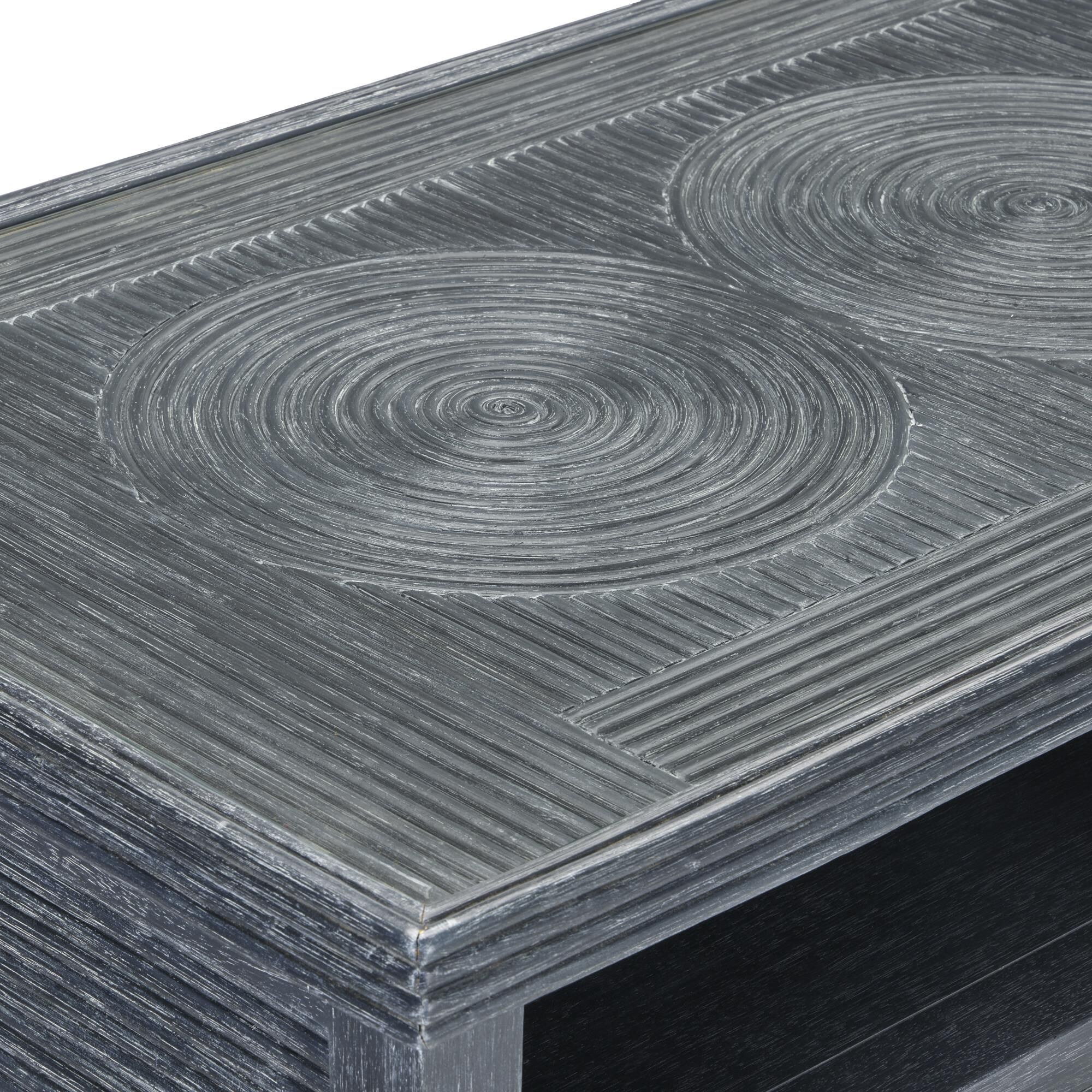 Shown in Vintage Navy, Polished Brass, Clear finish