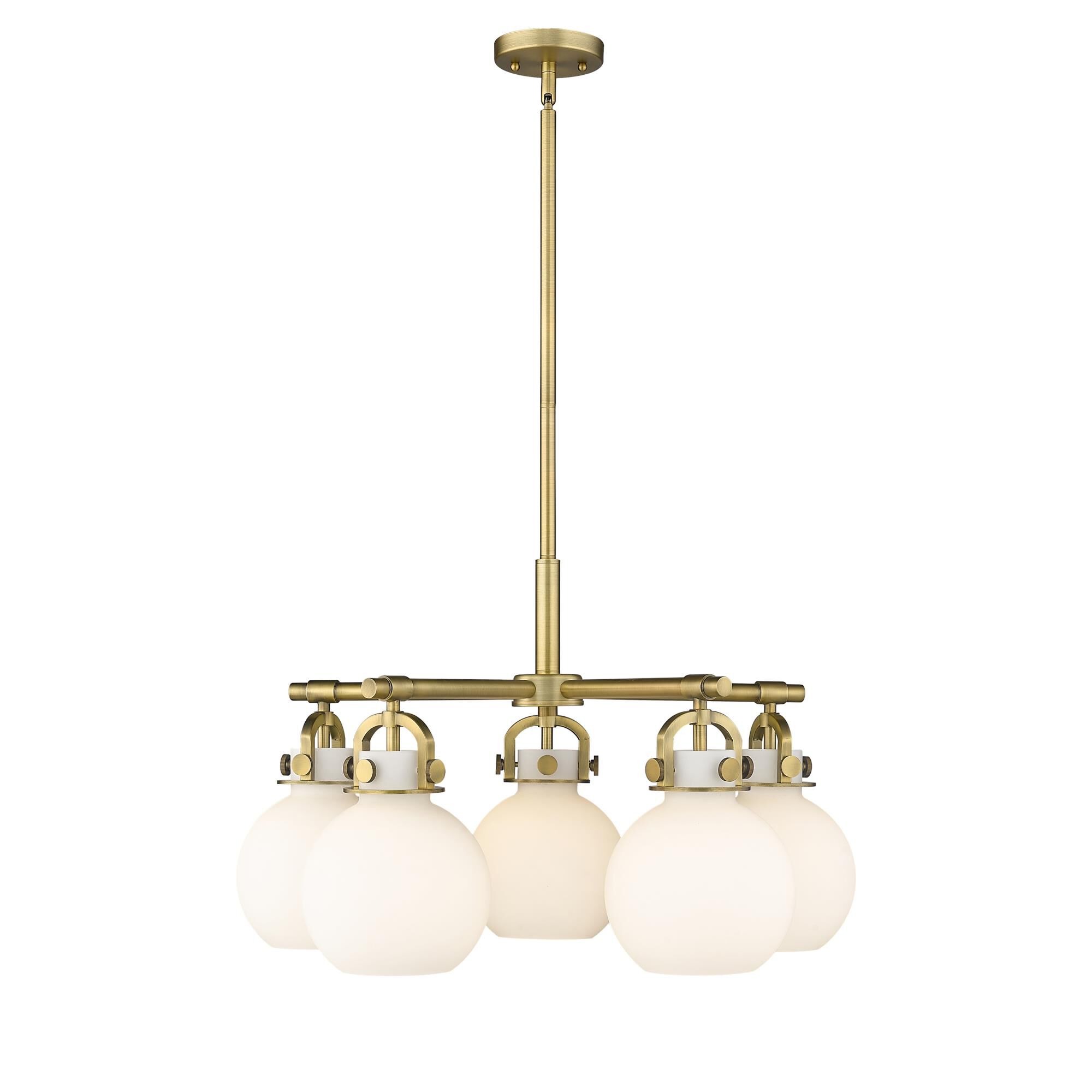 Bruno Marashlian Newton Sphere 26 Inch 5 Light Chandelier by Innovations Lighting