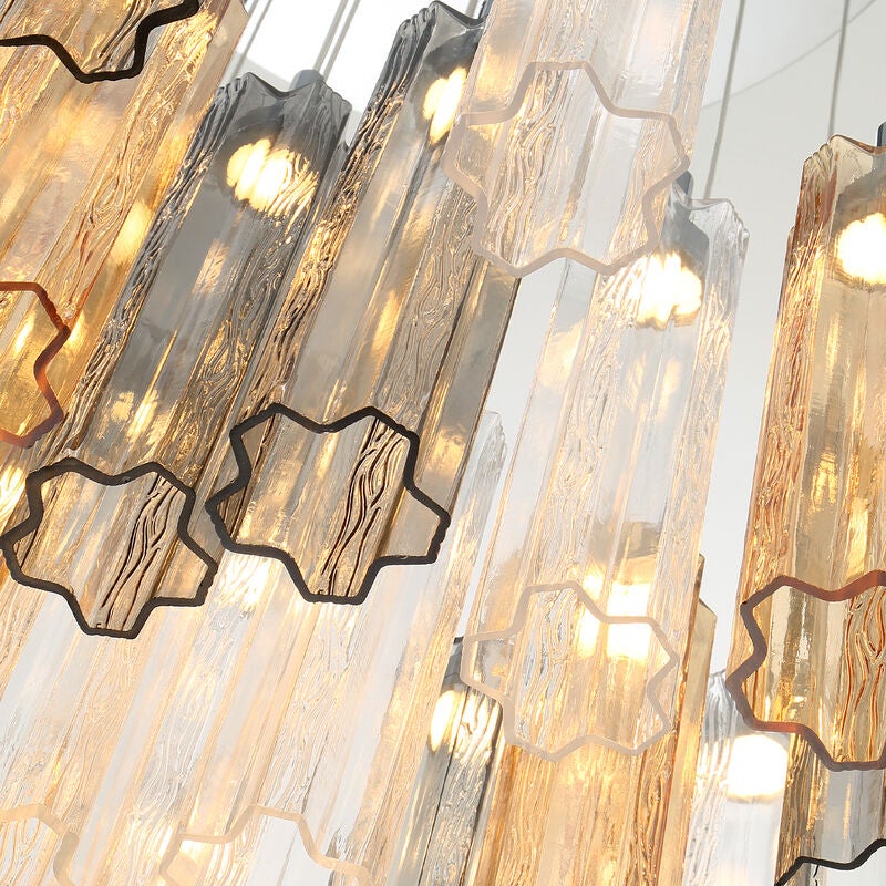Addis 36 Inch Multi Light Pendant by Crystorama