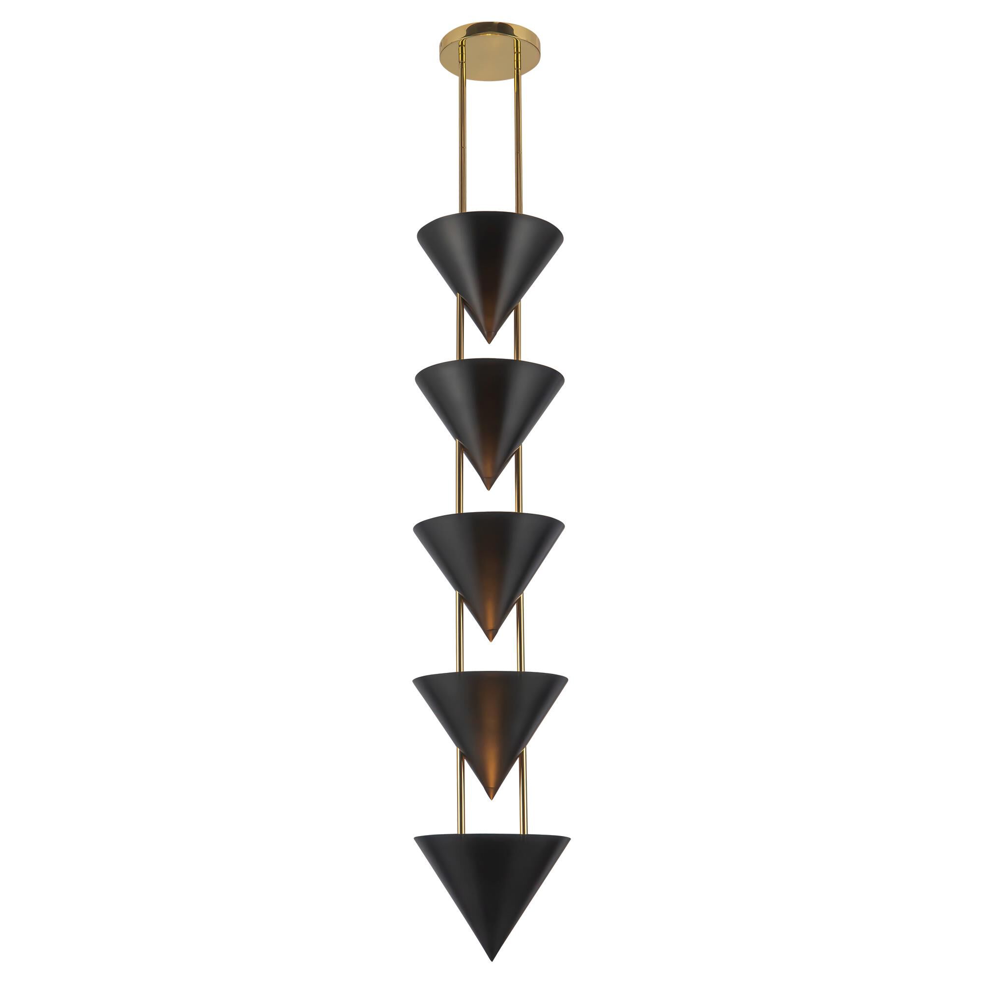 Shown in Urban Bronze finish and Steel shade