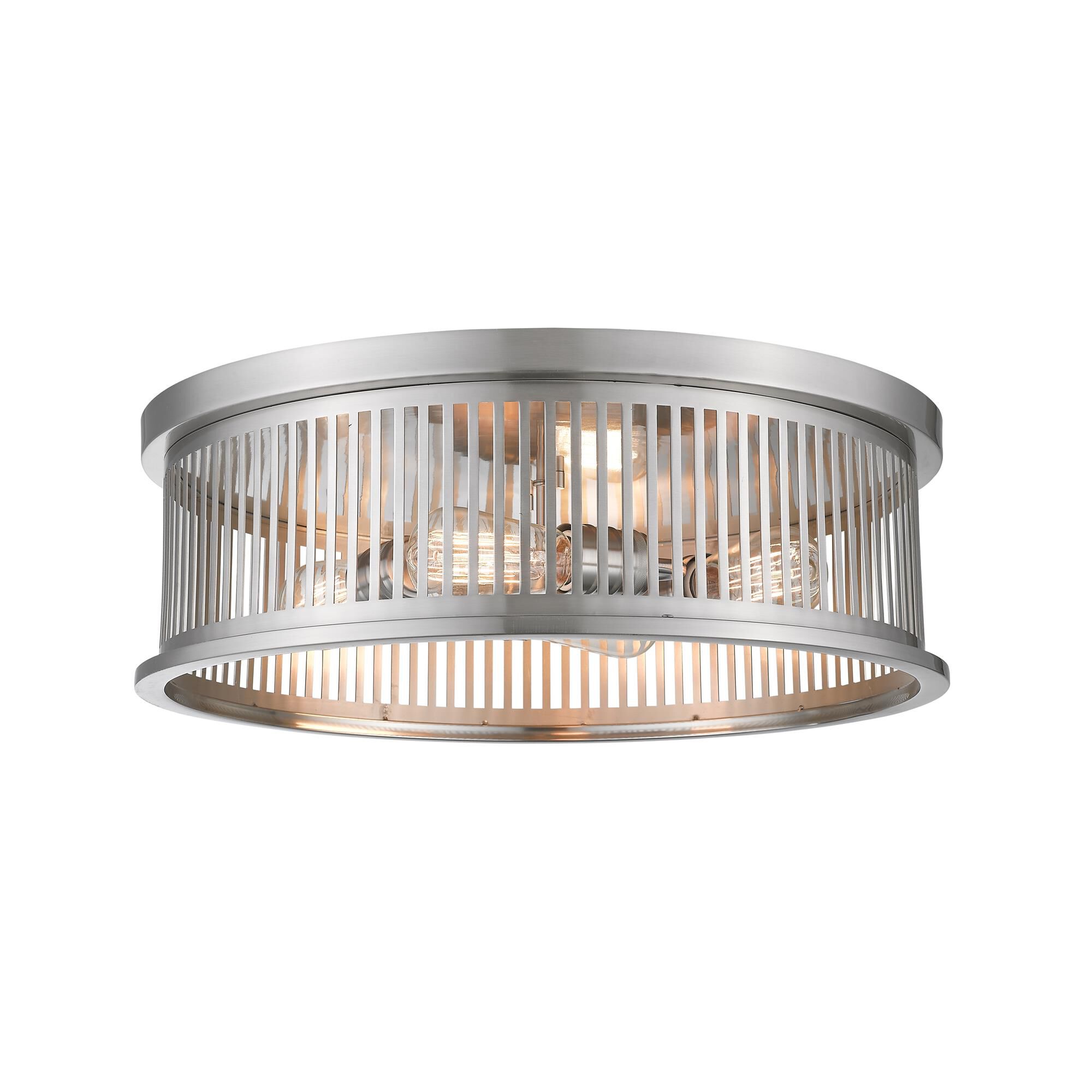 Camellia 20 Inch 4 Light Flush Mount by Z-Lite