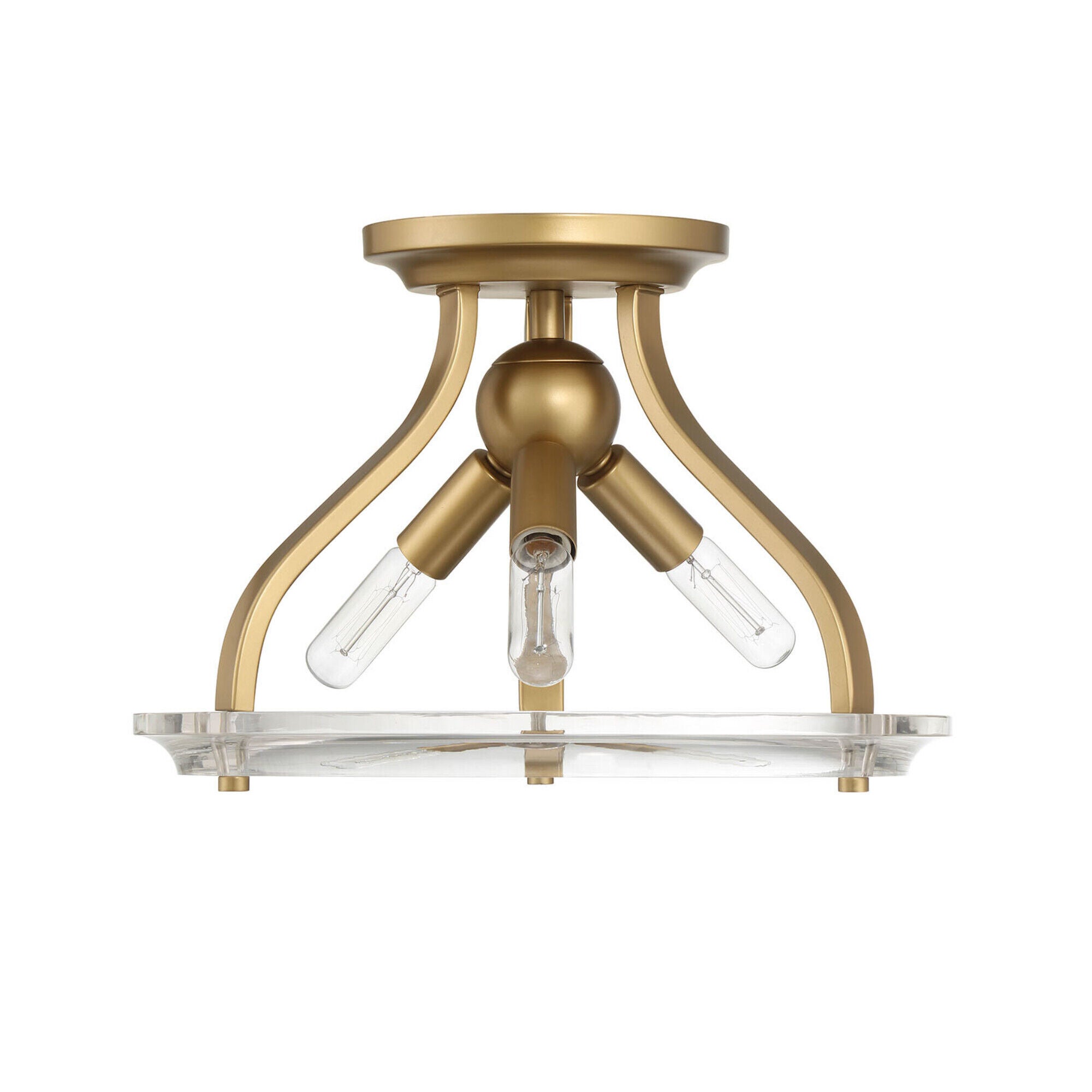 13 Inch Semi Flush Mount,