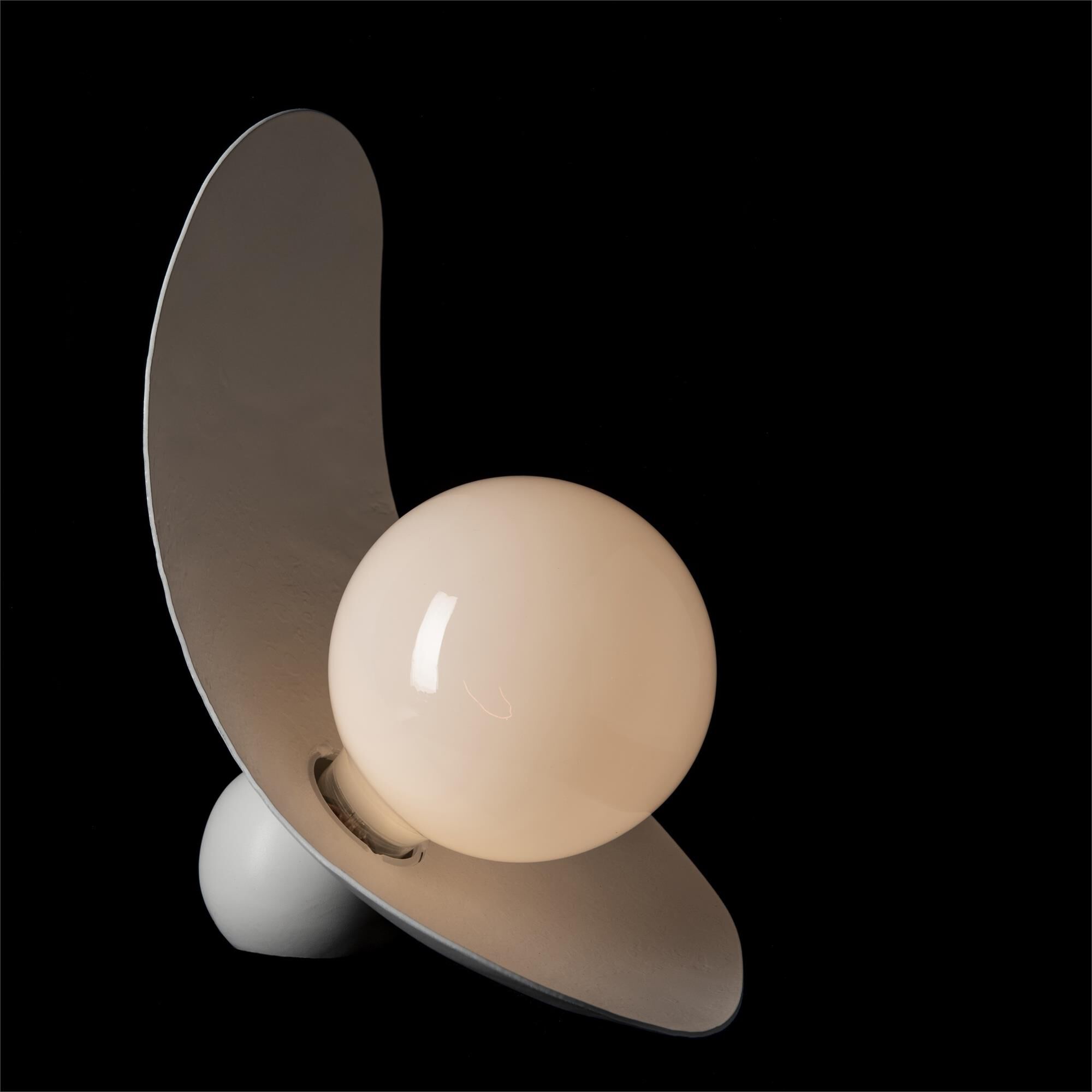 Shown in White finish