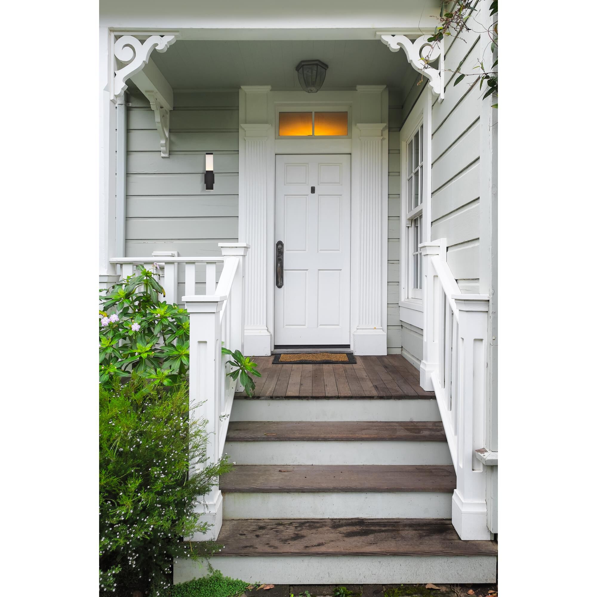 Elegant Lighting Raine 16 Inch Tall LED Outdoor Wall Light