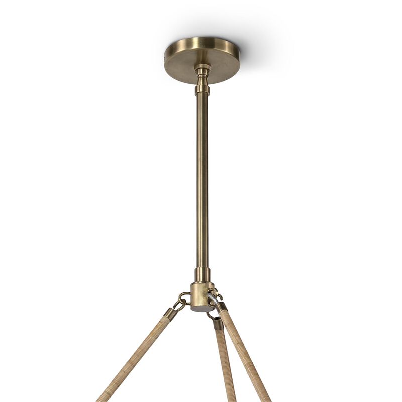 Hendrick 43 Inch Chandelier by Palecek