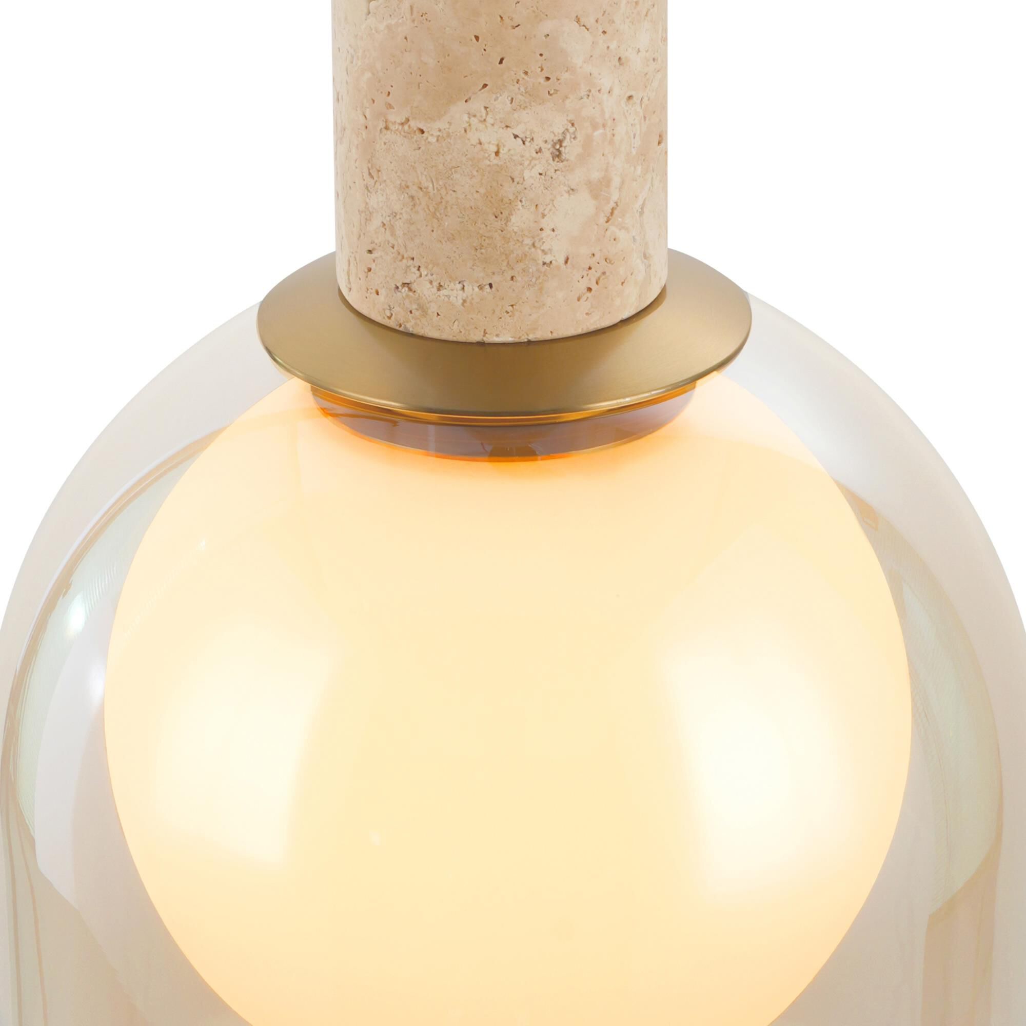 Shown in Brass finish