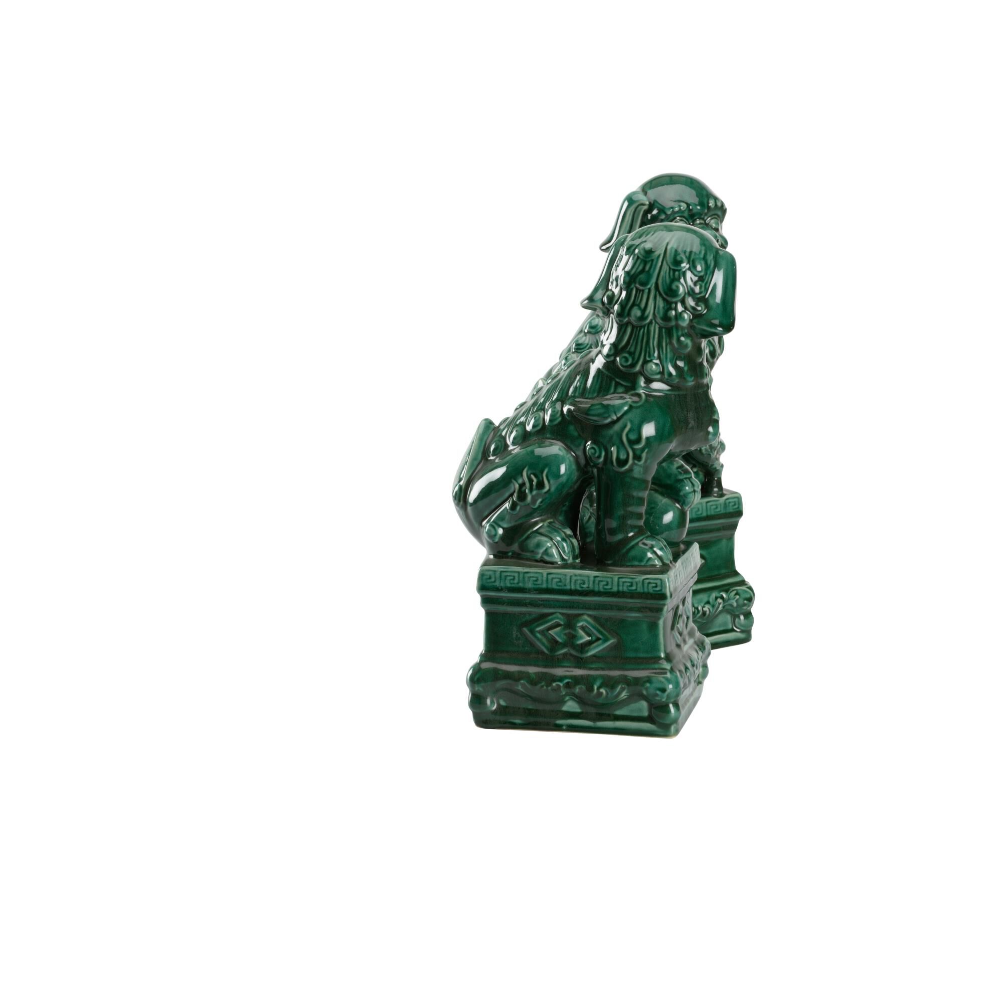 Scenic View Foo Dogs Figurine by Wildwood