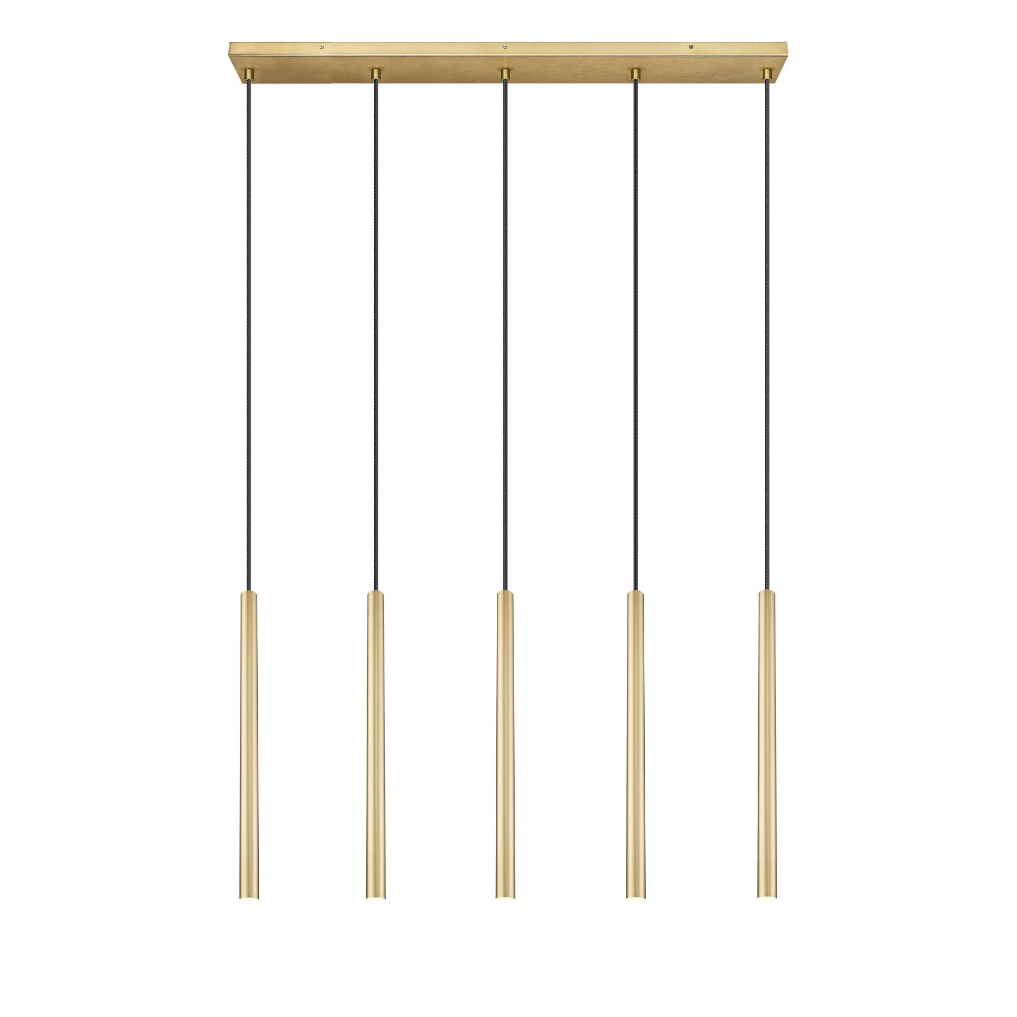 Shown in Modern Gold finish and Modern Gold glass and Modern Gold shade