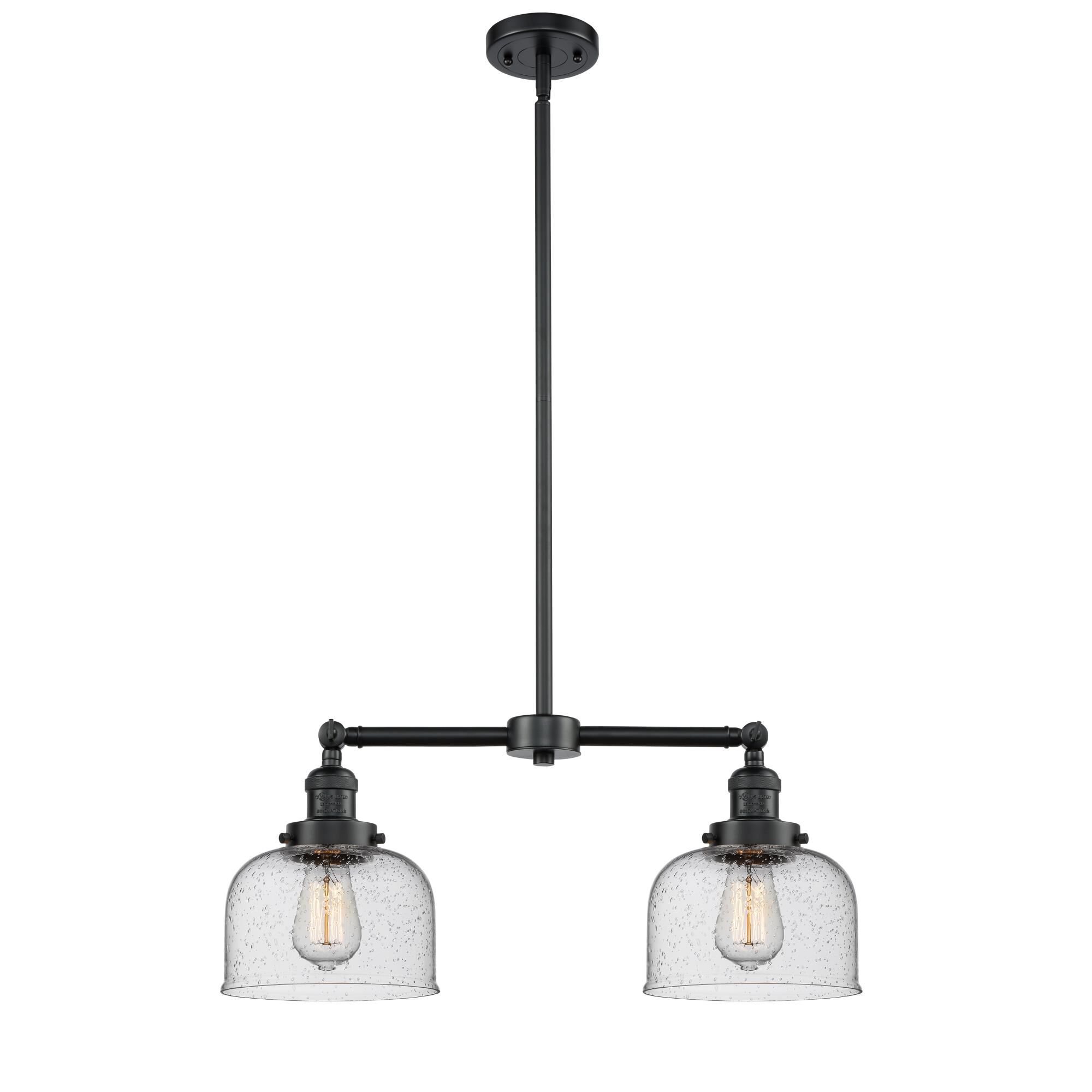 Bruno Marashlian Large Bell 21 Inch 2 Light Mini Chandelier by Innovations Lighting