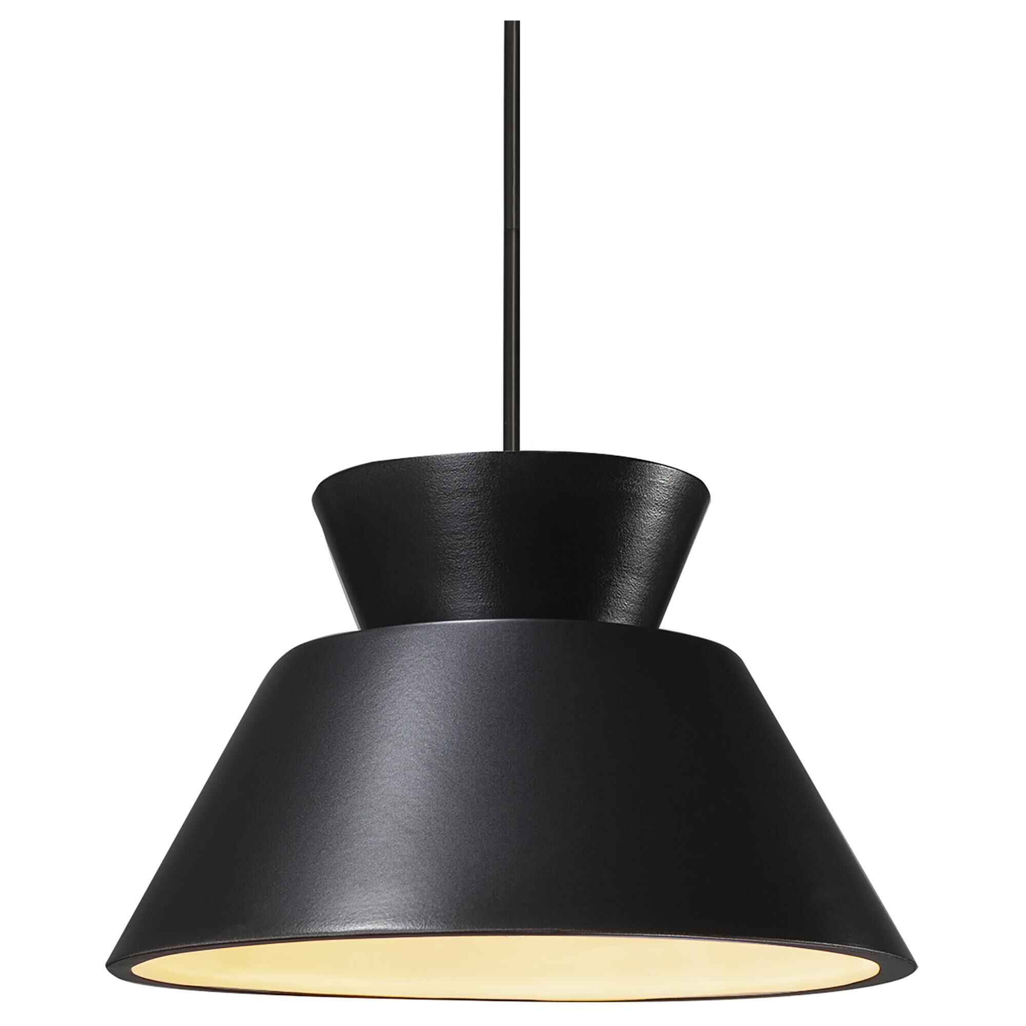Trapezoid 11 Inch Mini Pendant by Justice Design Group