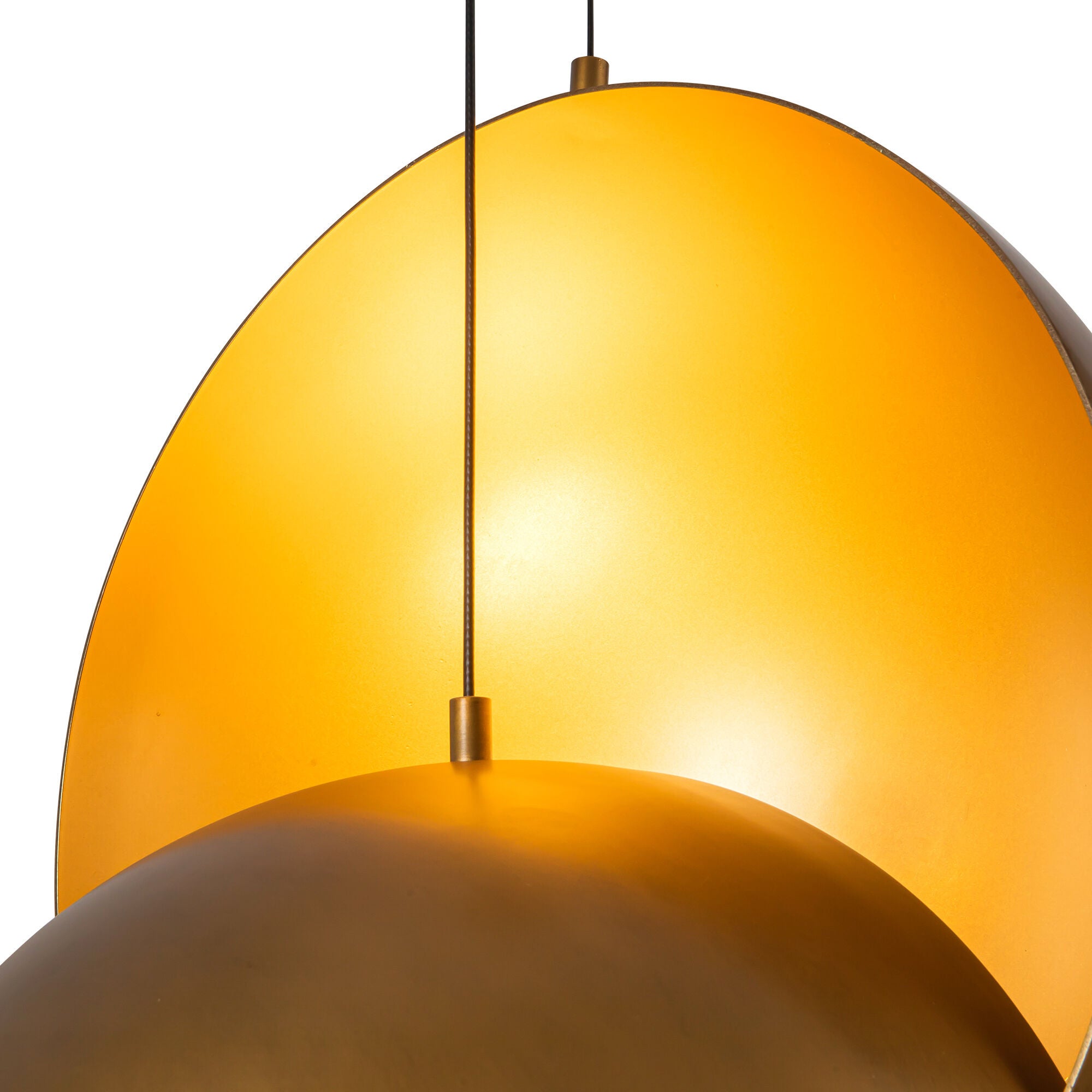 Shown in Vintage Brass finish and Steel shade