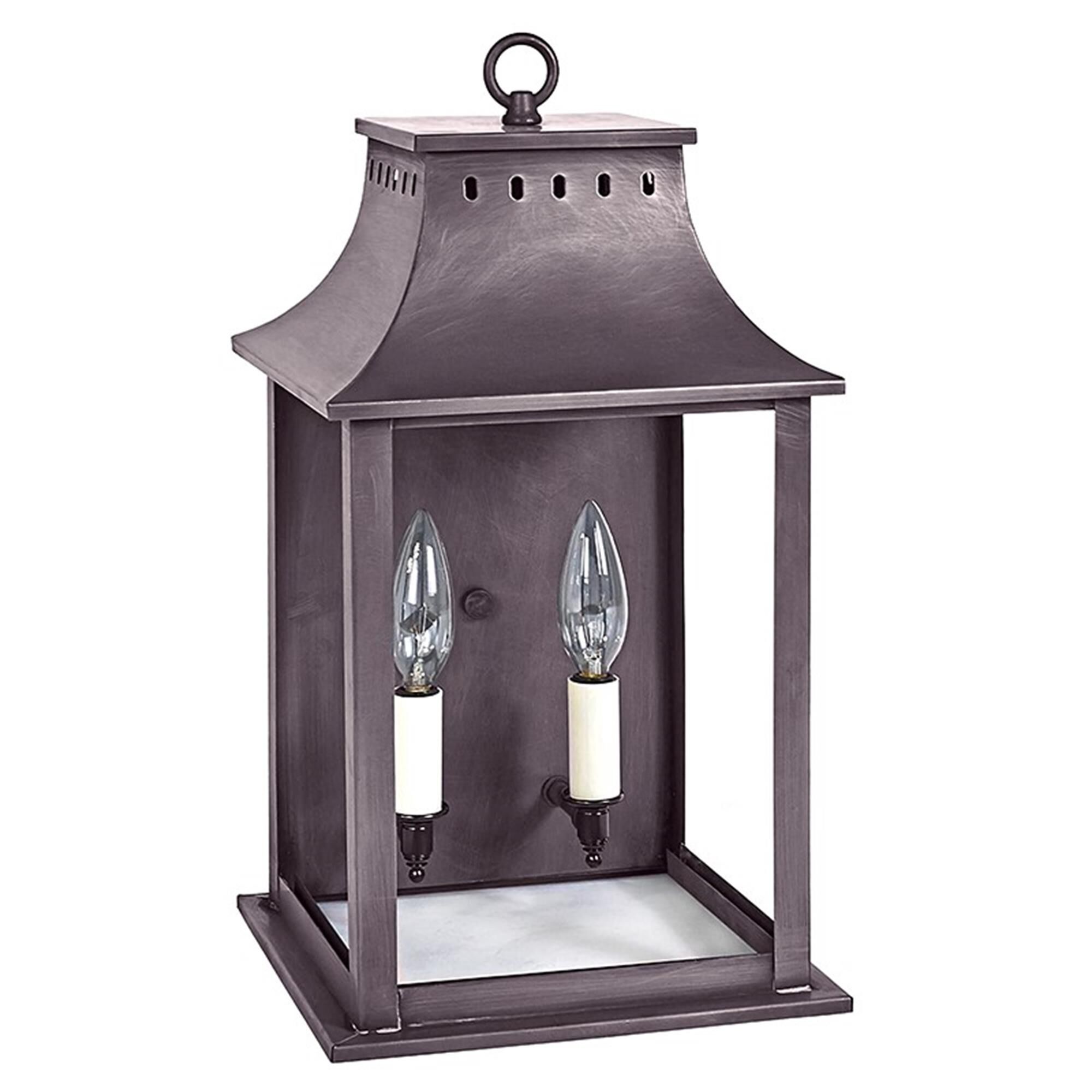 Rockland 15 Inch Tall 2 Light Outdoor Wall Light by Northeast Lantern