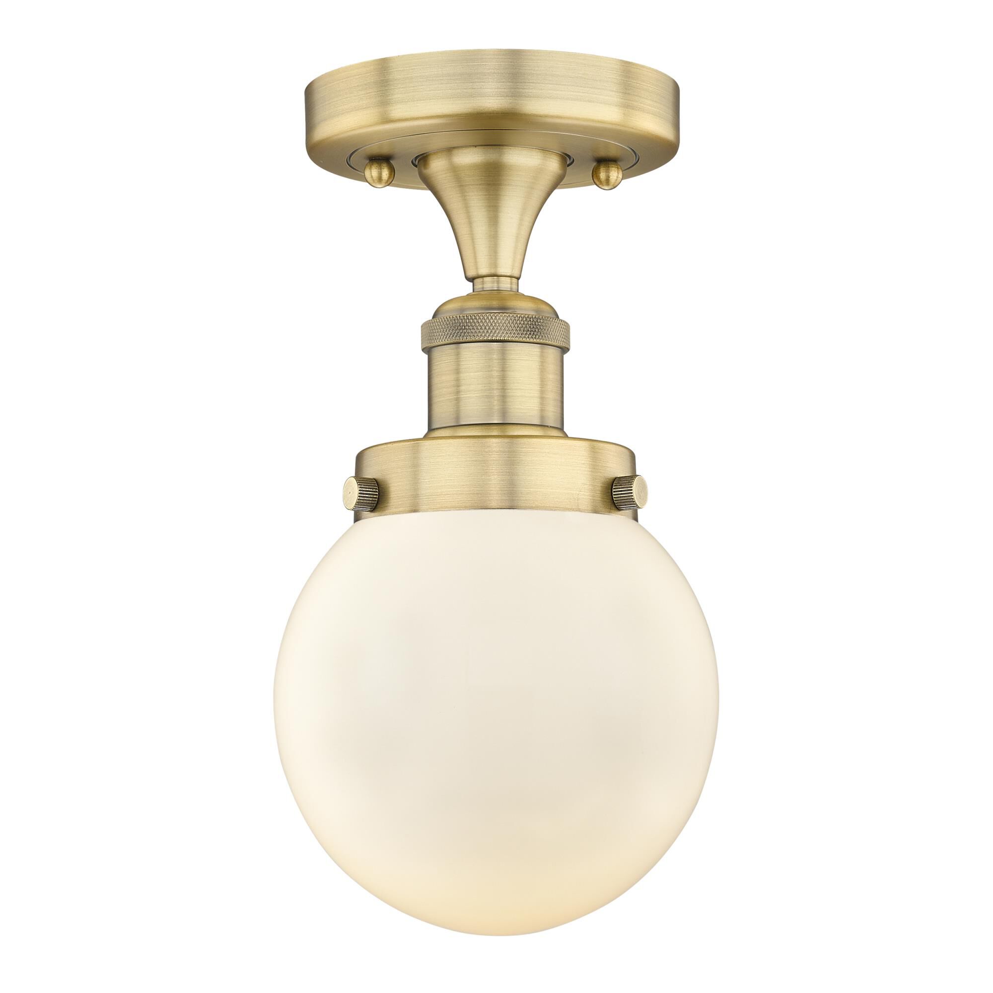 Bruno Marashlian Beacon 6 Inch 1 Light Semi Flush Mount by Innovations Lighting