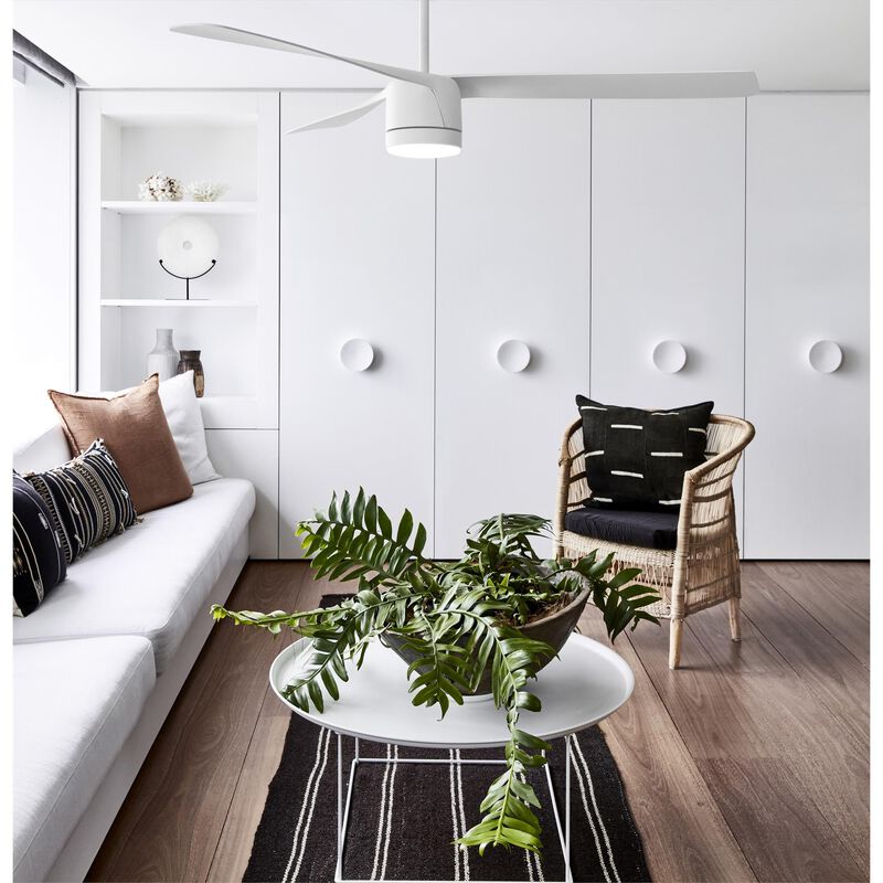 Peregrine 56 Inch Ceiling Fan with Light Kit by Beacon Lighting