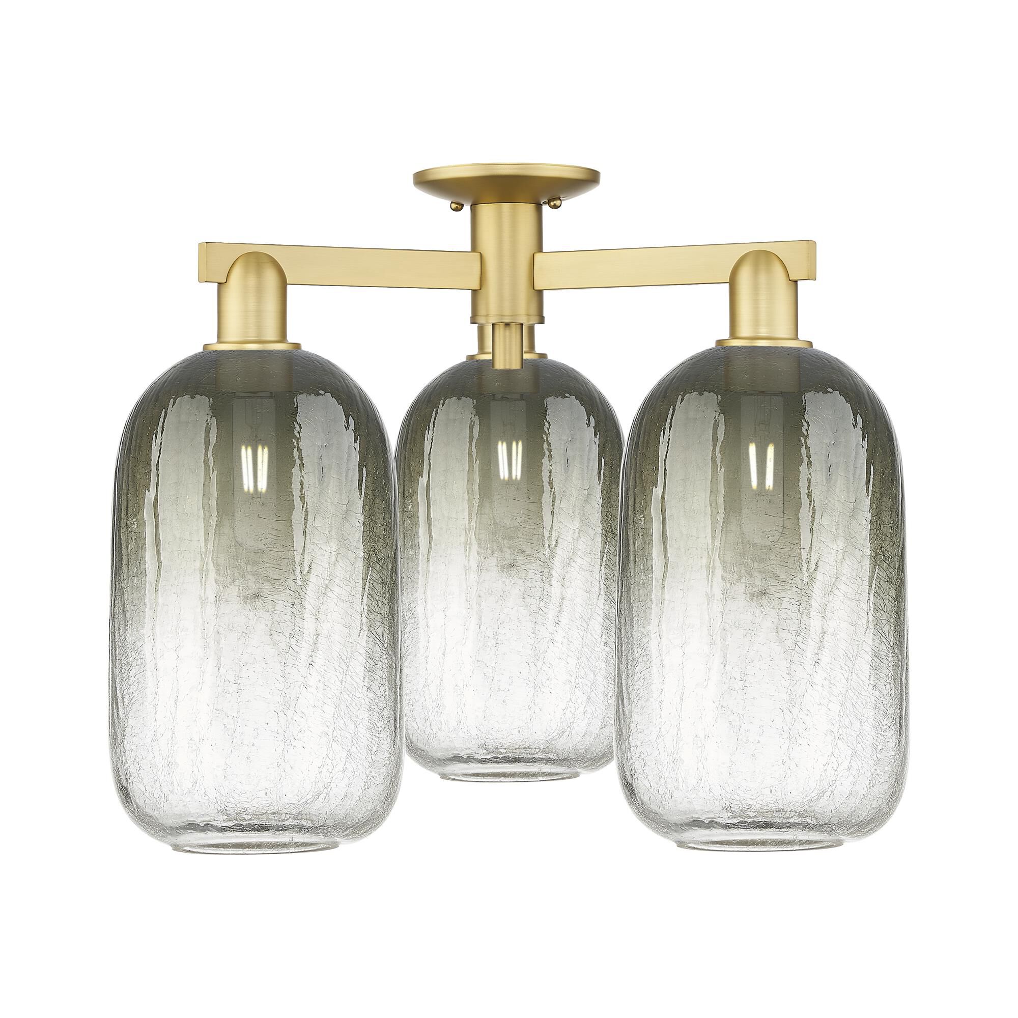 Bruno Marashlian Brookhaven Cloche 25 Inch Semi Flush Mount by Innovations Lighting