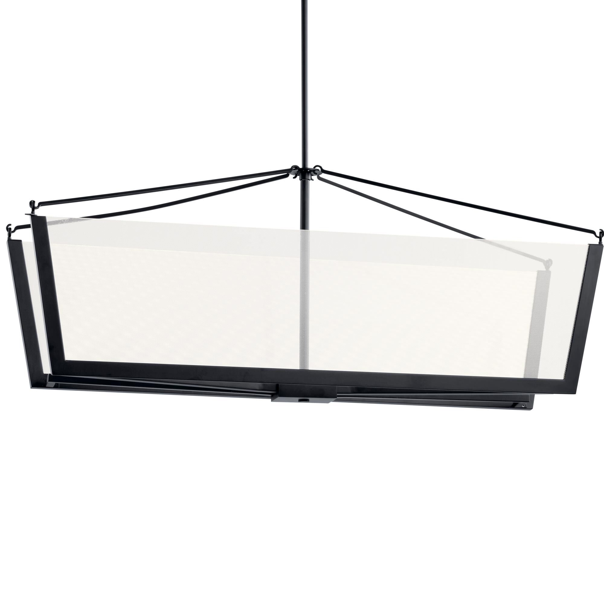 Shown in Black finish and Light Guide Acrylic glass