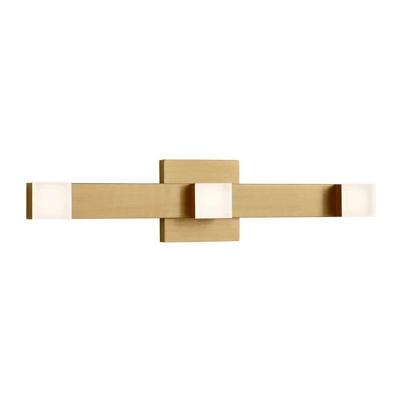 Drew & Jonathan Brander 21 Inch 3 Light Bath Vanity Light by Visual Comfort Studio