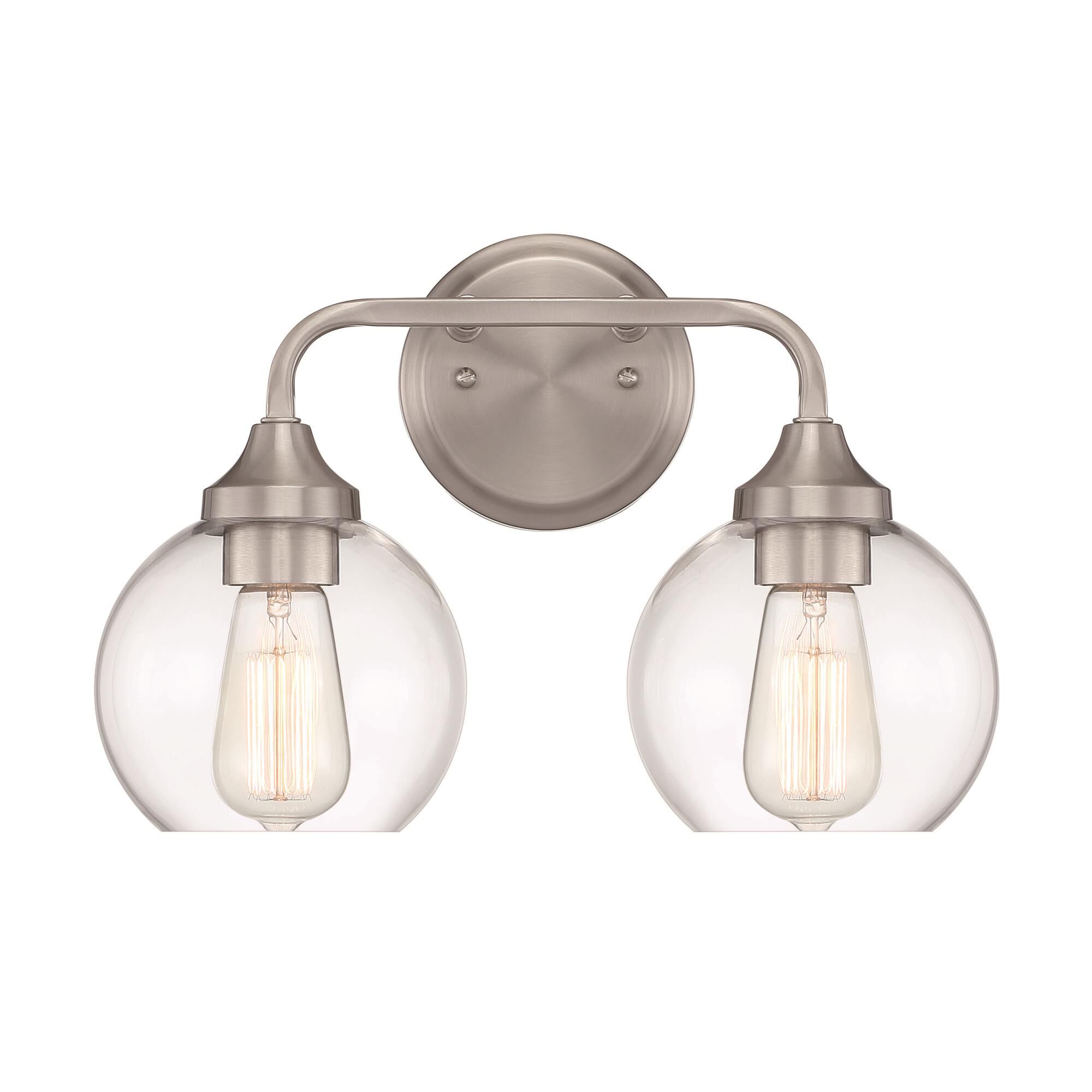 Glenda 14 Inch 2 Light Bath Vanity Light by Craftmade