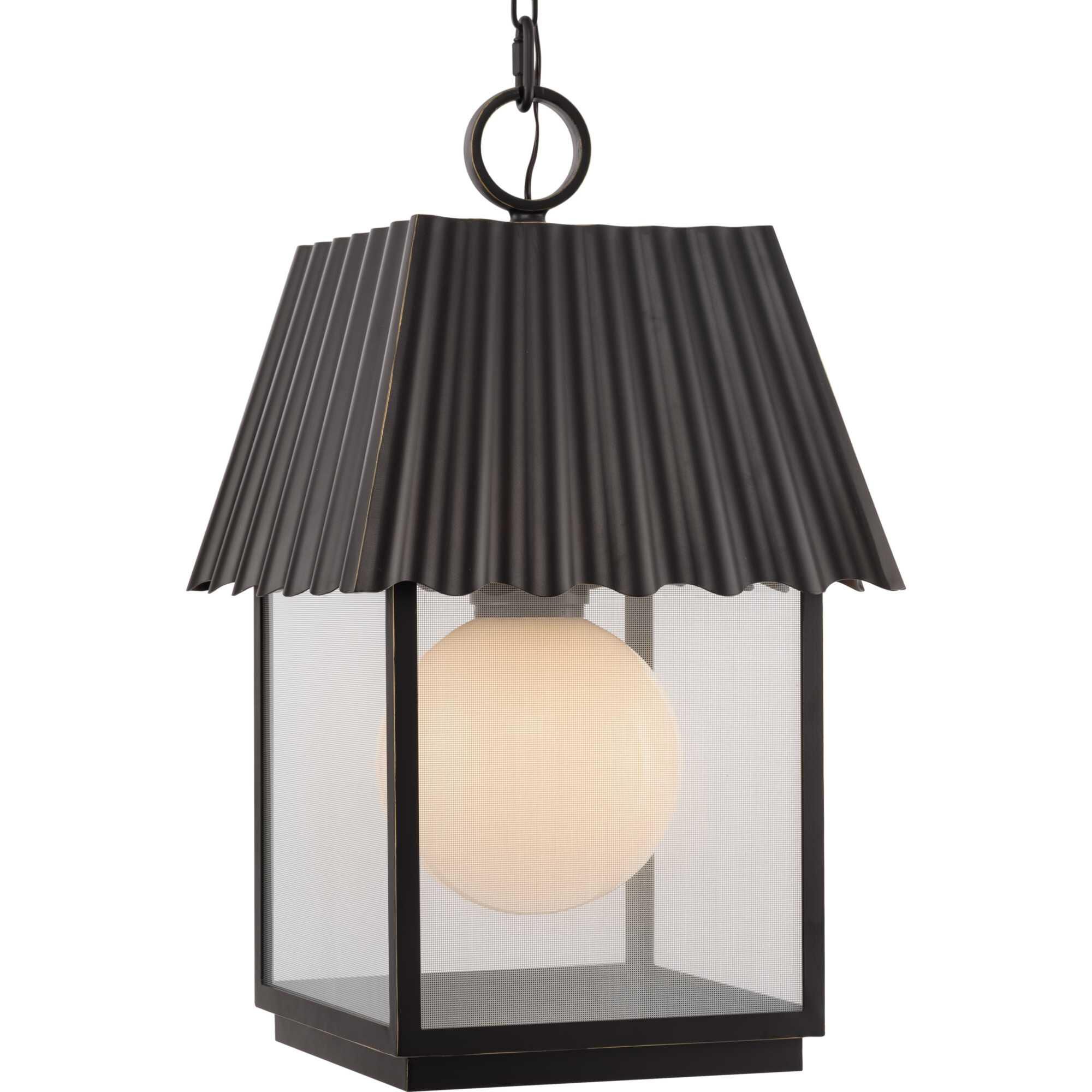 Point Dume Hook Pond Outdoor Hanging Lantern by Progress Lighting