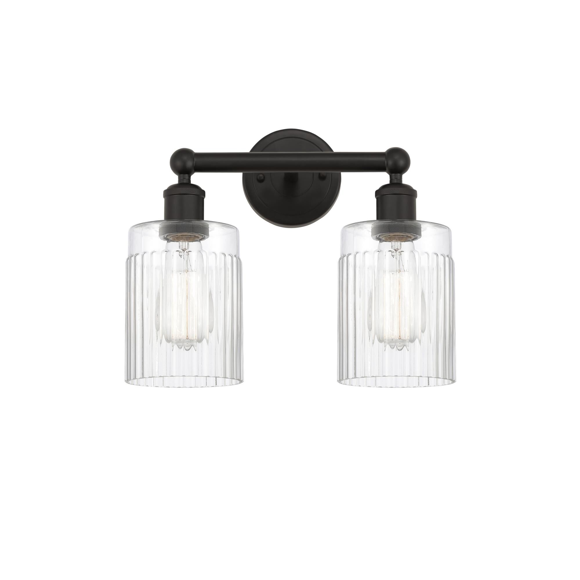 Shown in Oil Rubbed Bronze, Clear finish and Clear glass and Clear Glass shade