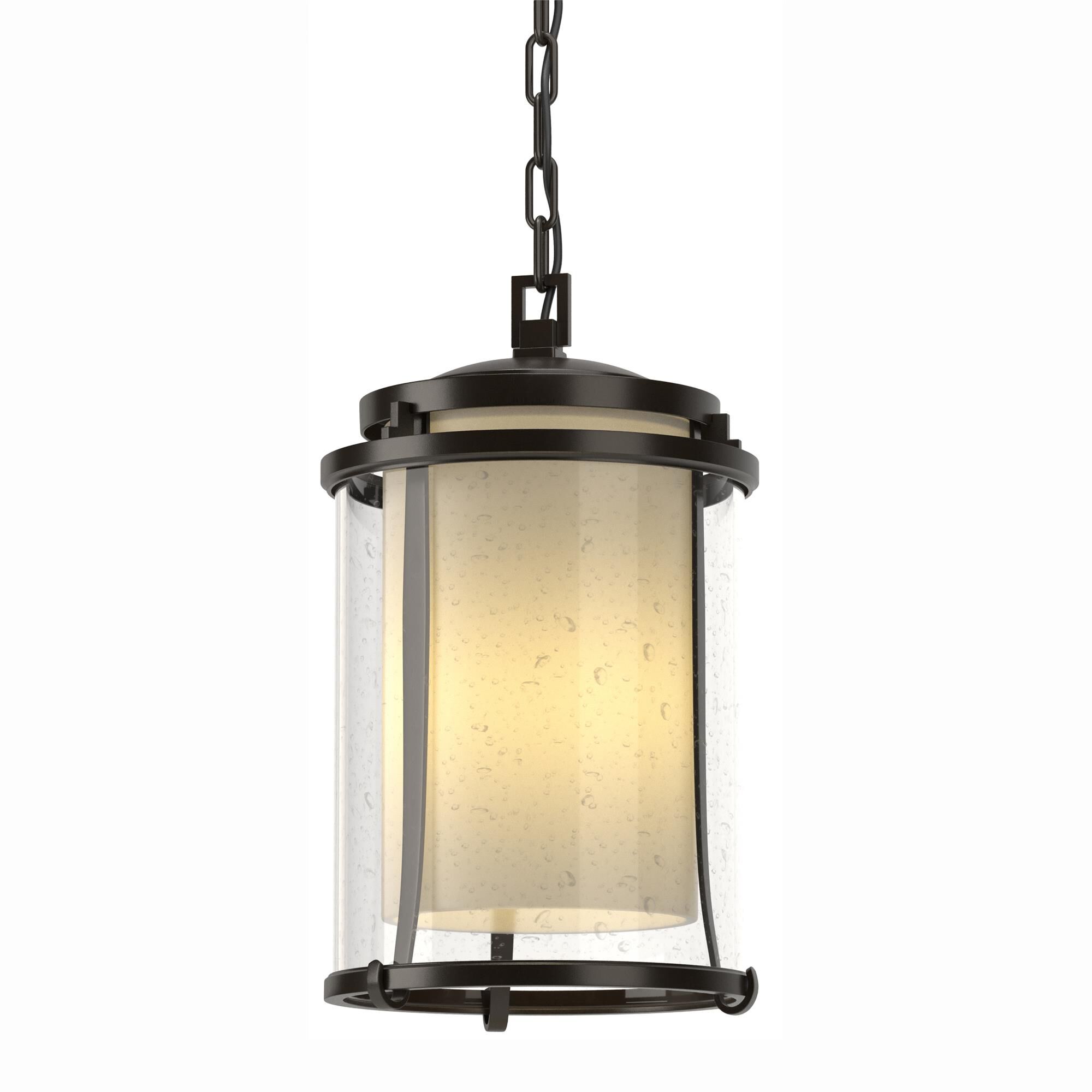 Hubbardton Forge Meridian 15 Inch Tall Outdoor Hanging Lantern