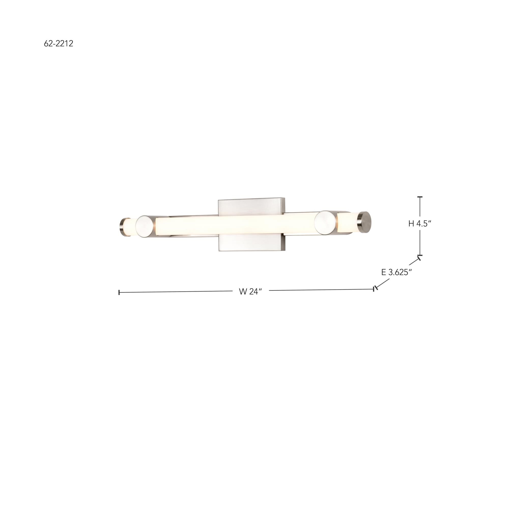 Bowman 24 Inch Bath Vanity Light by Nuvo Lighting