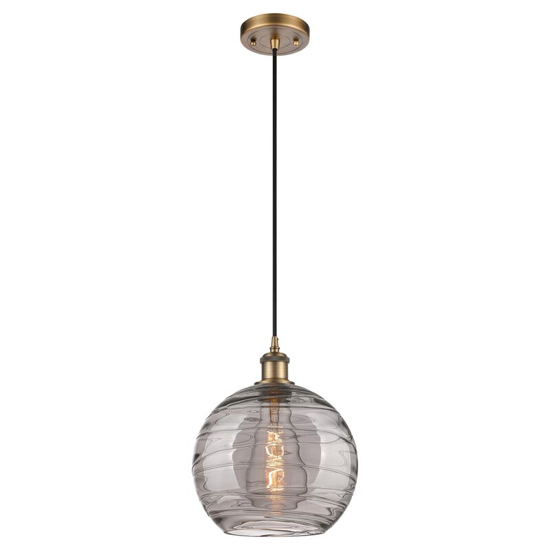 Bruno Marashlian Athens Deco Swirl 10 Inch Mini Pendant by Innovations Lighting