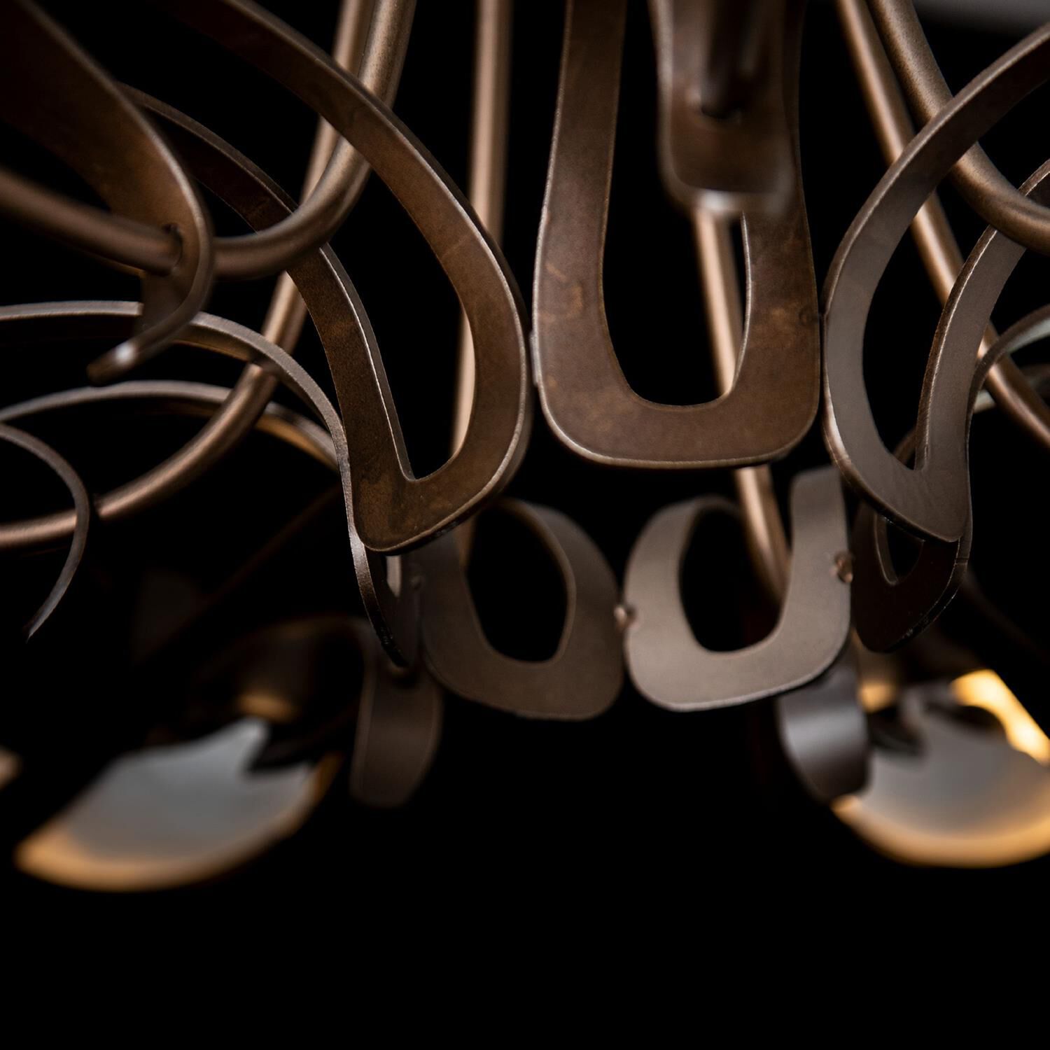 Parasol 38 Inch Chandelier by Hubbardton Forge