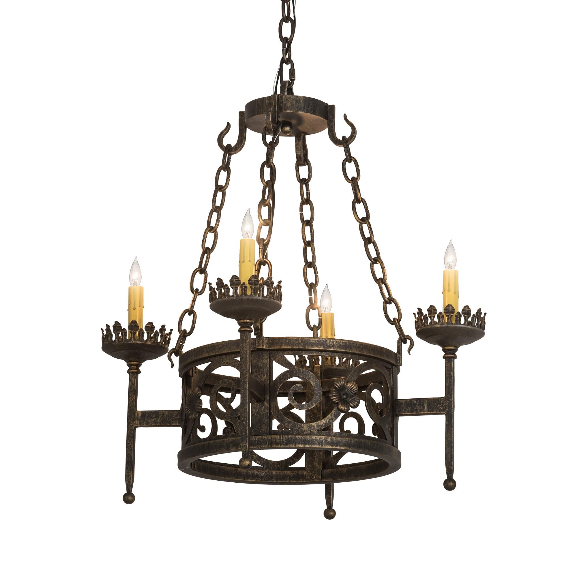Shown in Bronze Finish finish