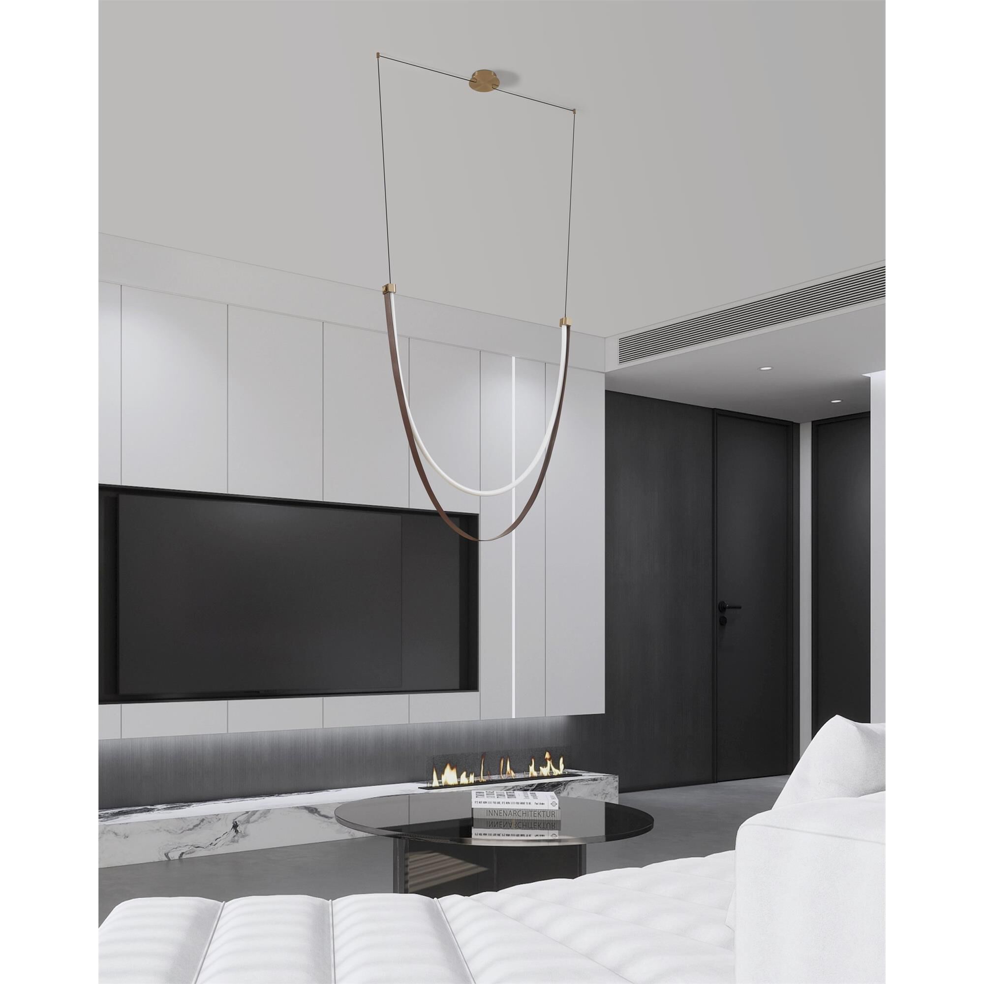 Ayers 59 Inch Linear Suspension Light by Eglo Lighting