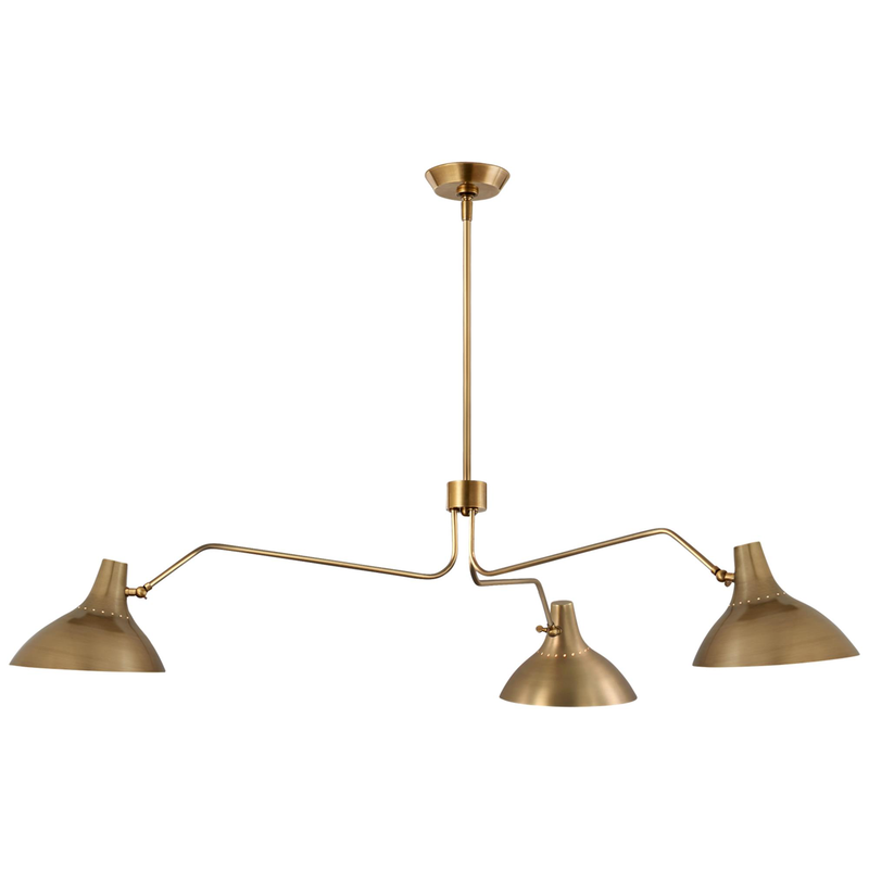 AERIN Charlton 55 Inch 3 Light Chandelier by Visual Comfort Signature Collection