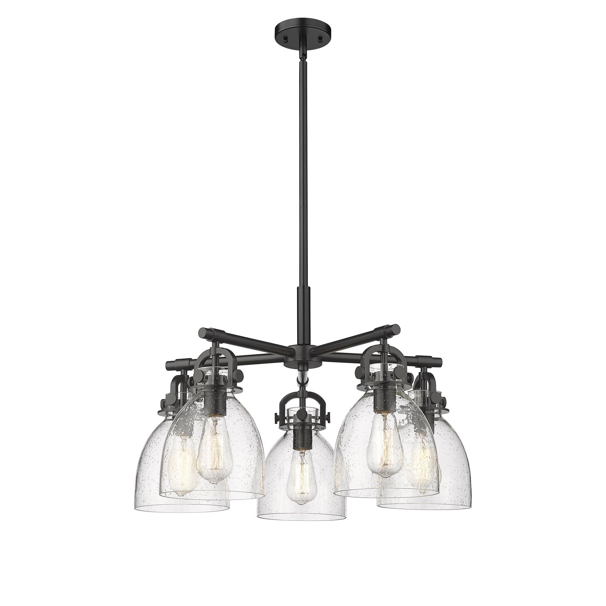 Bruno Marashlian Newton Bell 26 Inch 5 Light Chandelier by Innovations Lighting
