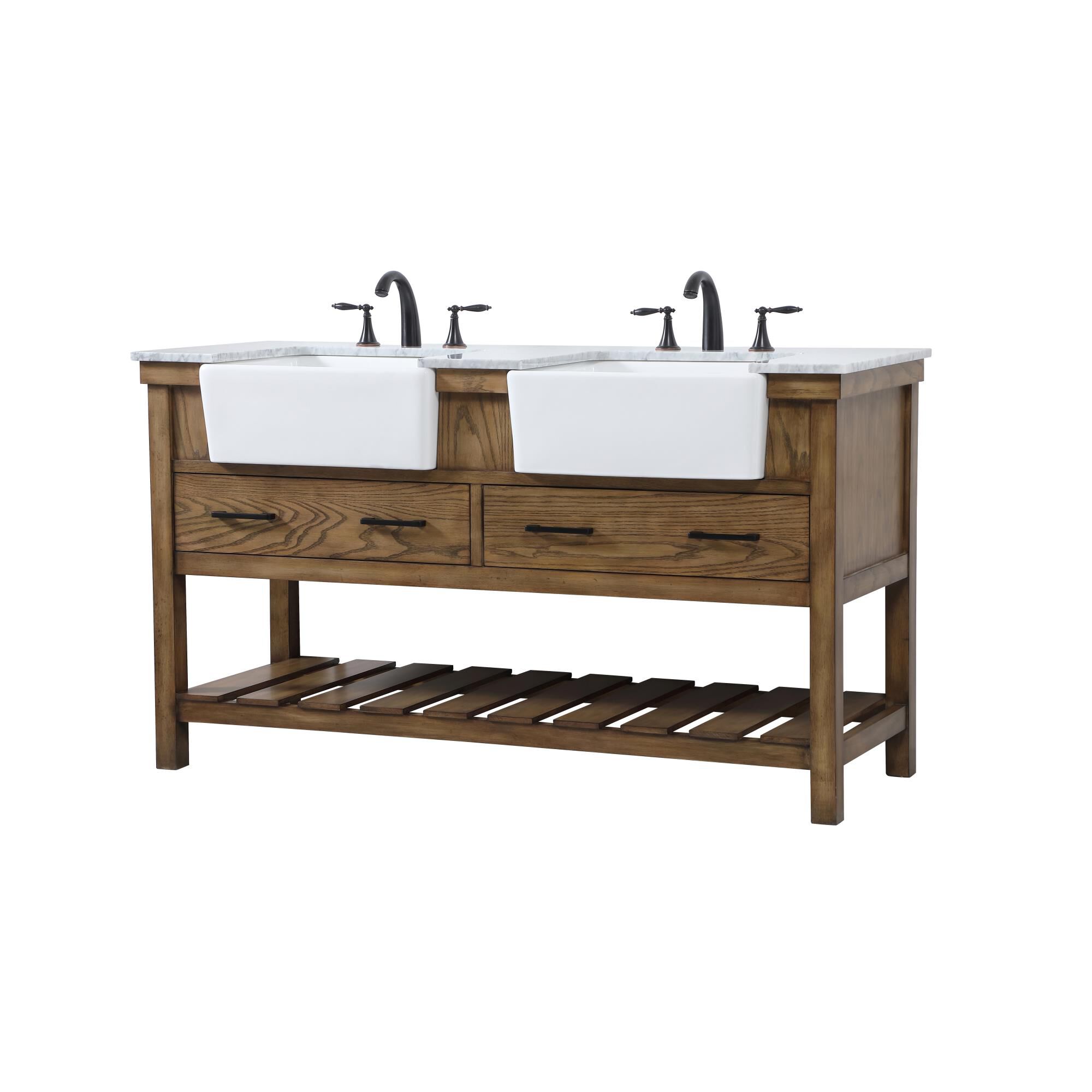 Shown in Driftwood finish