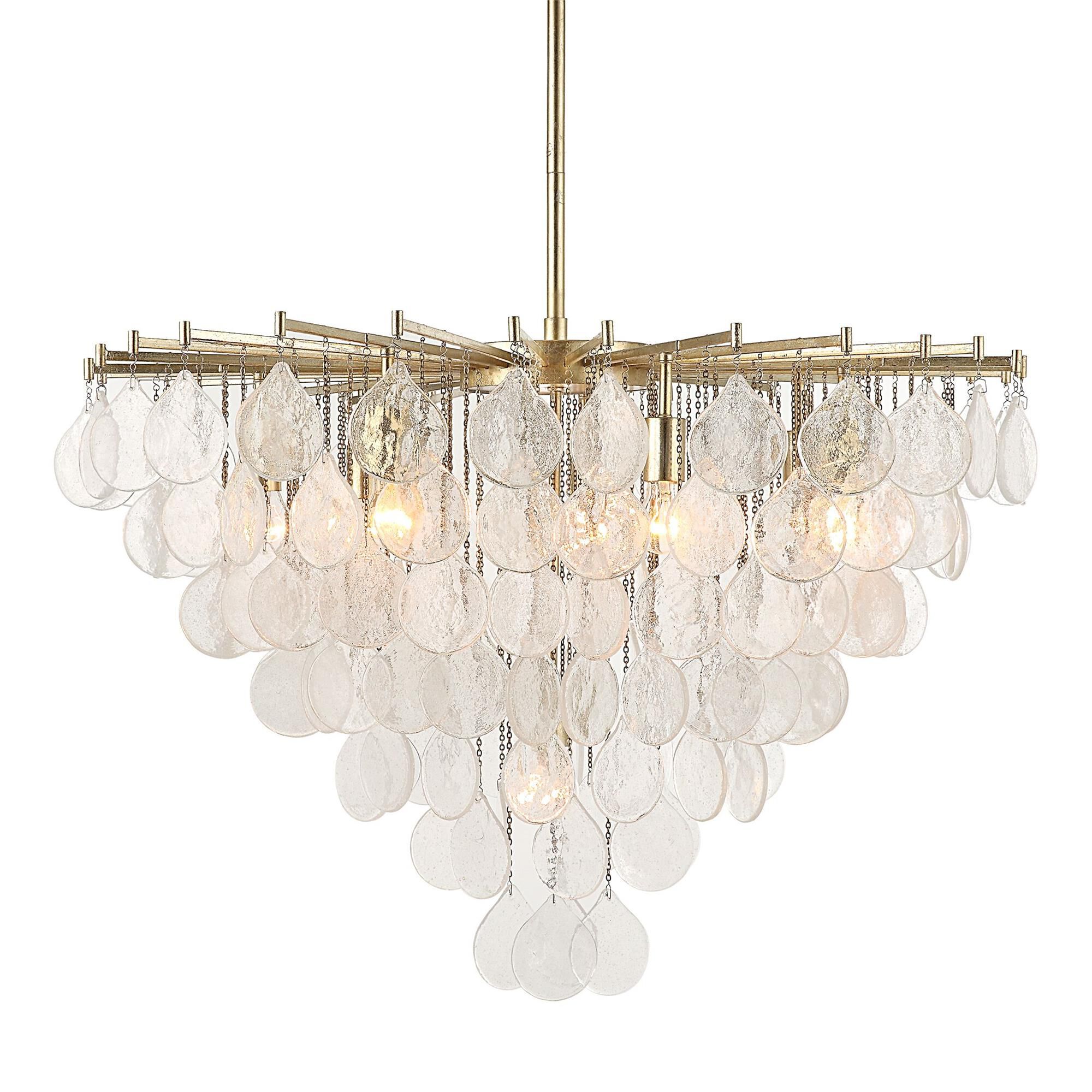 Shown in Antique Bright Silver Leaf finish