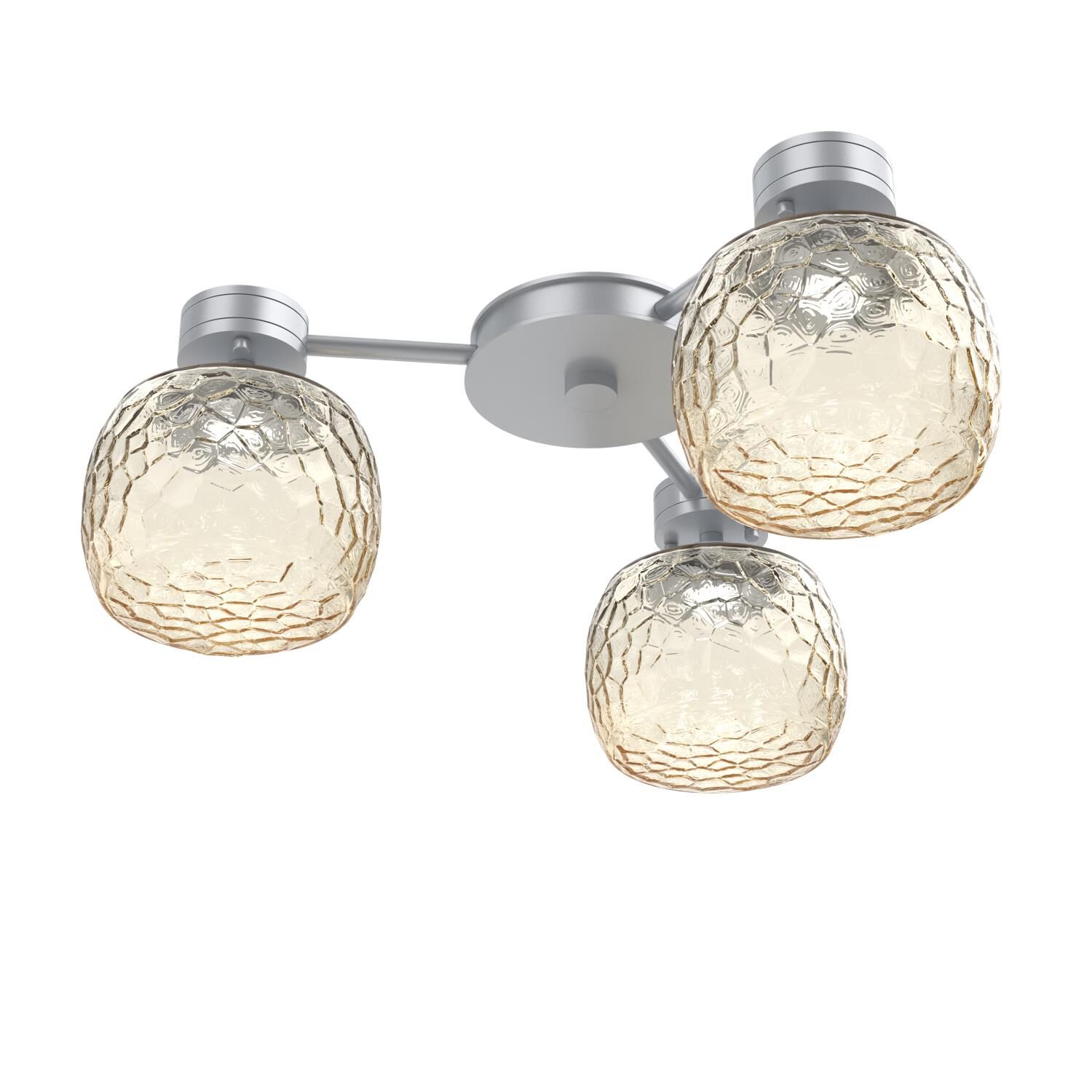 Levi Wilson Vessel 24 Inch Semi Flush Mount by Hammerton Studio