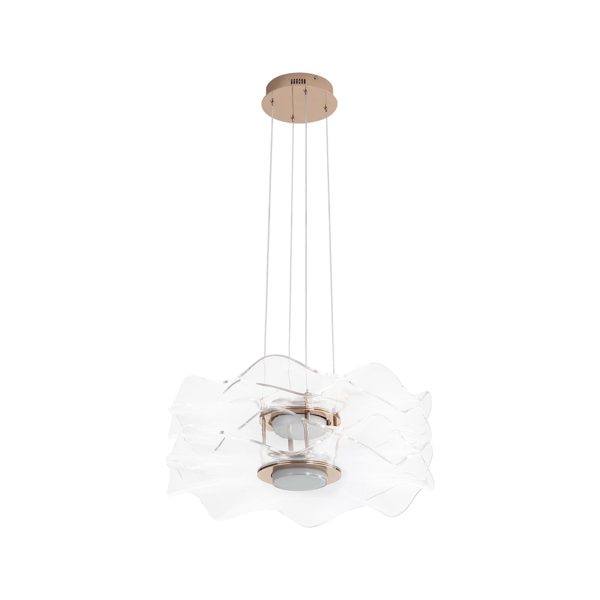 Vetrina 23 Inch Large Pendant by Golden Lighting