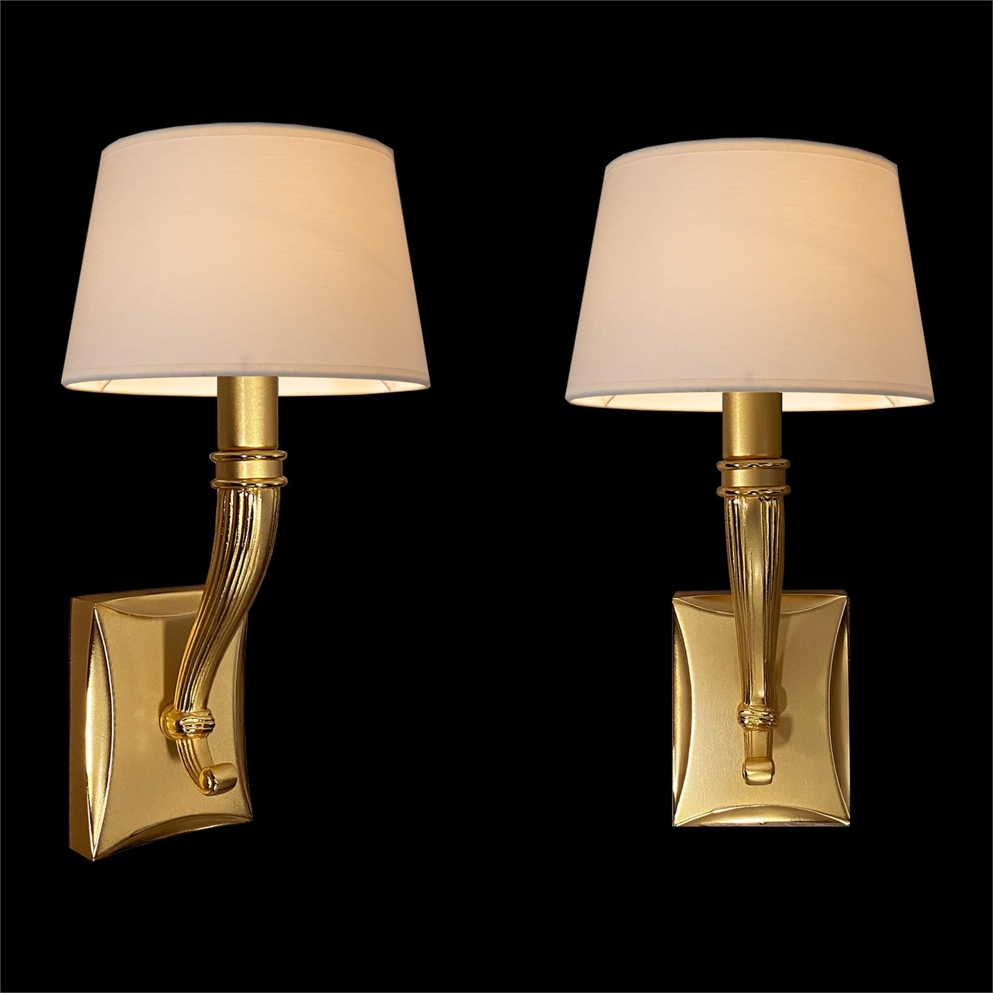 Shown in Antique Gold Plated finish