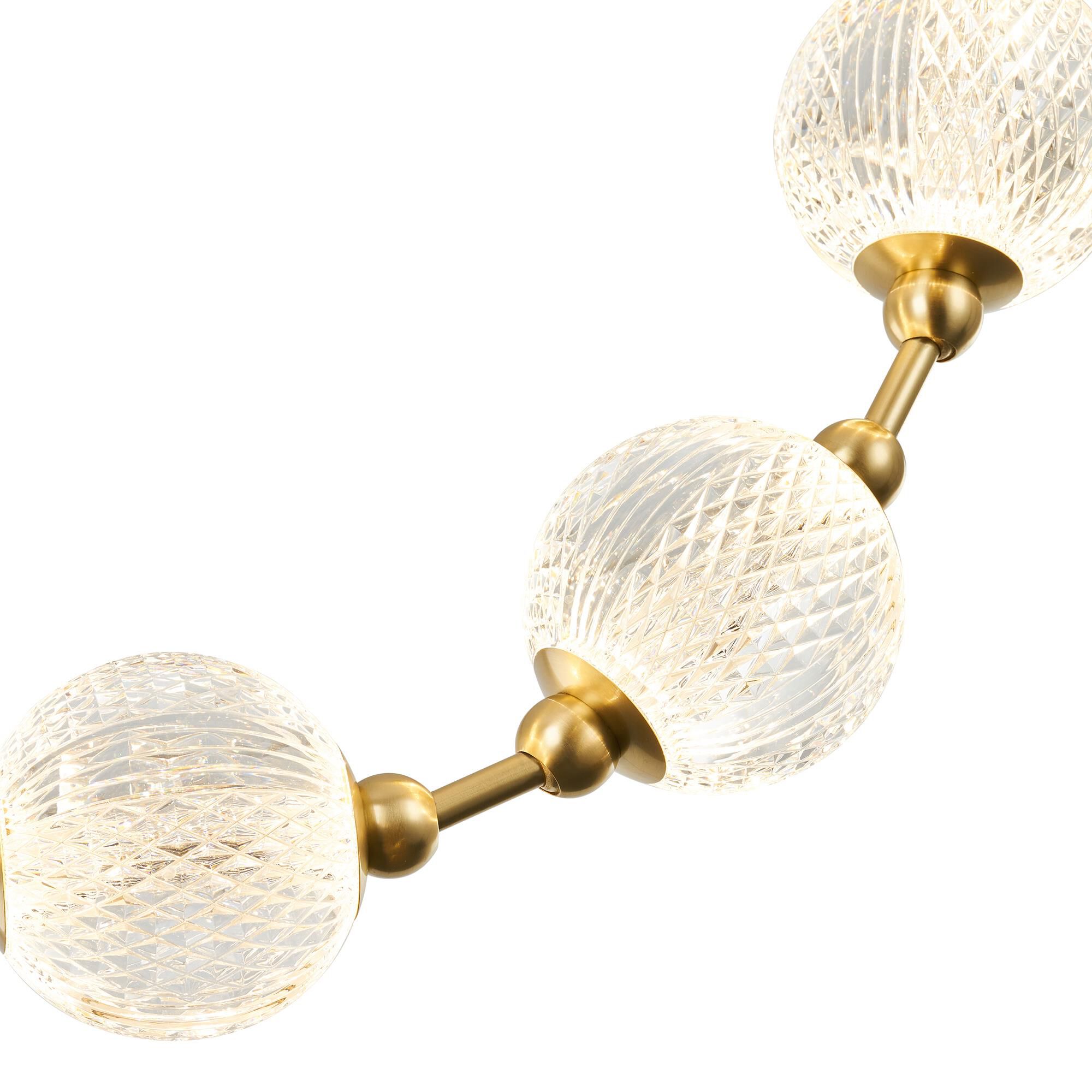 NYC Studio Marni 58 Inch LED Linear Suspension Light,