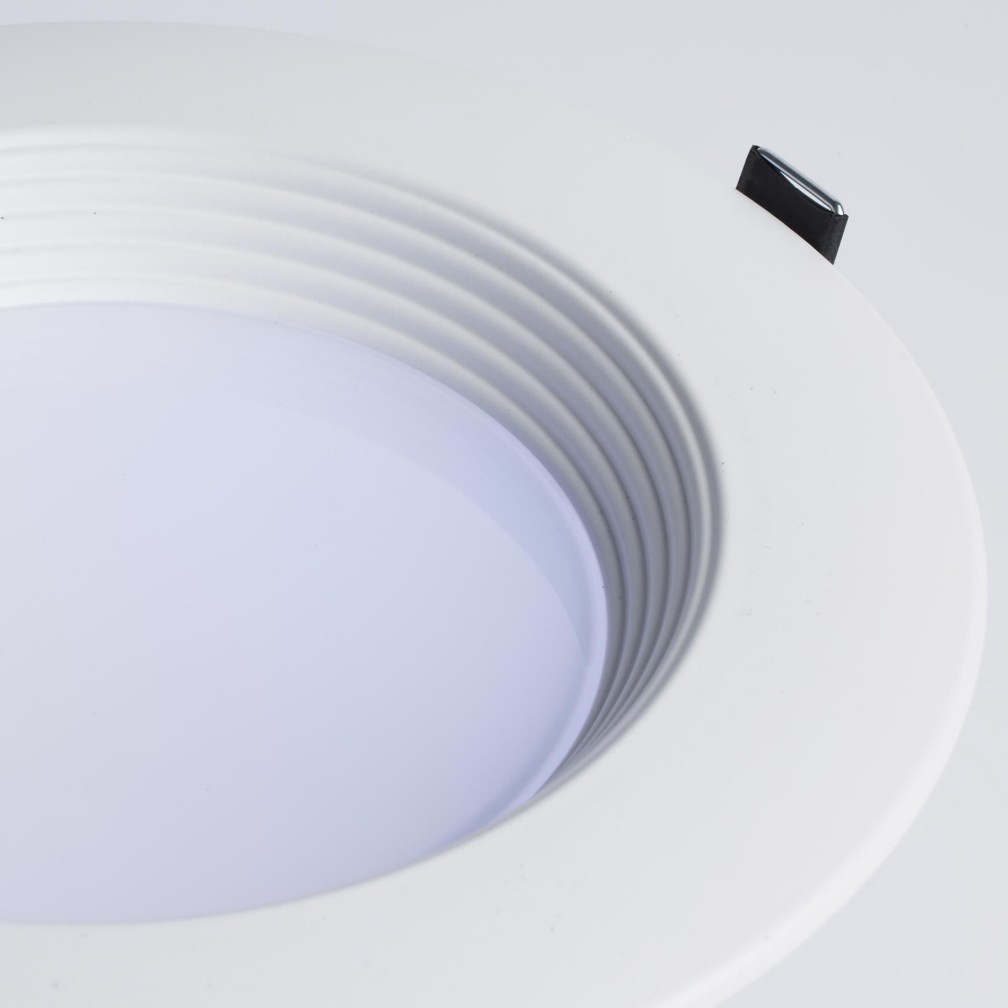 Shown in White finish