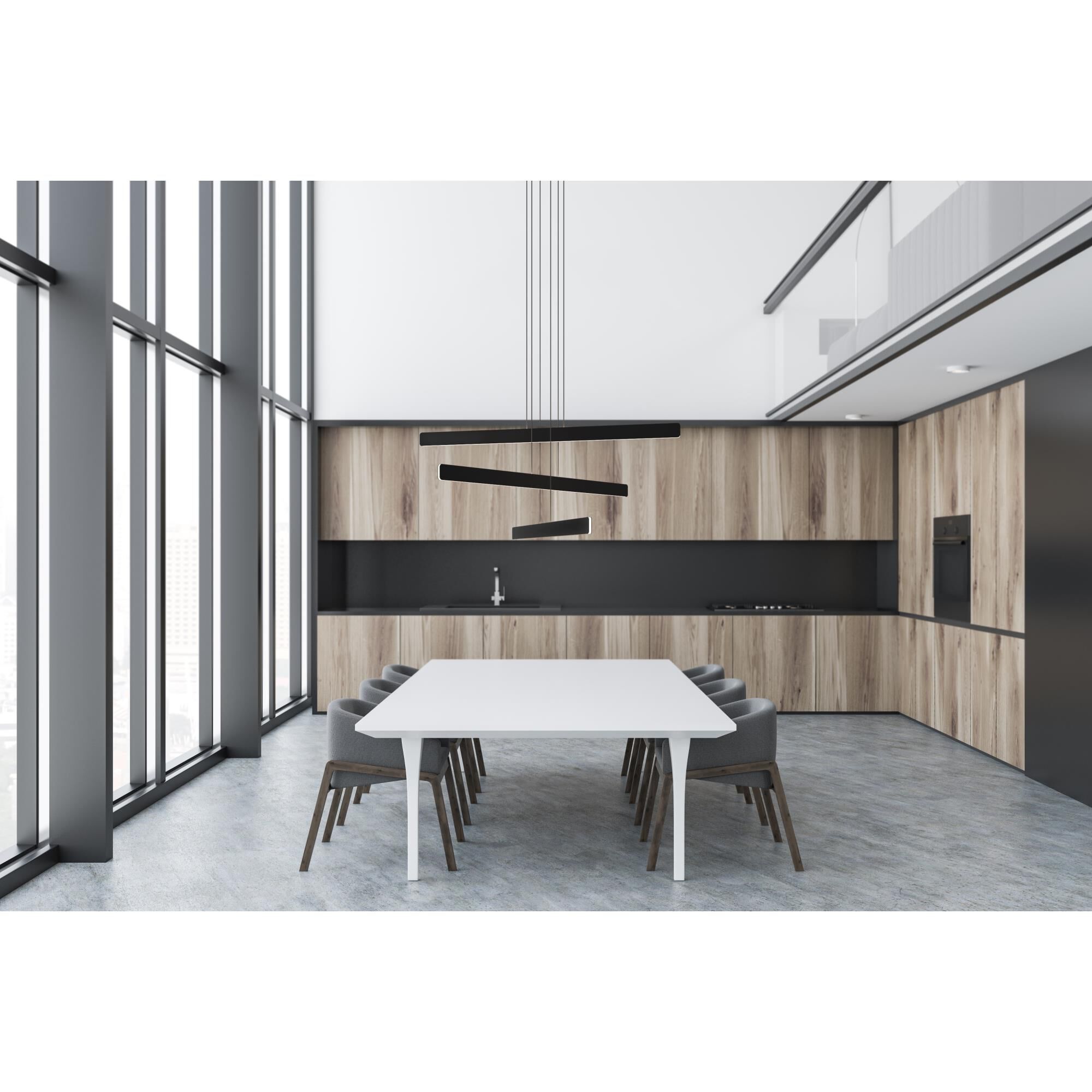 Koncept Kenneth Ng and Edmund Ng Sub 124 Inch LED Multi Light Pendant