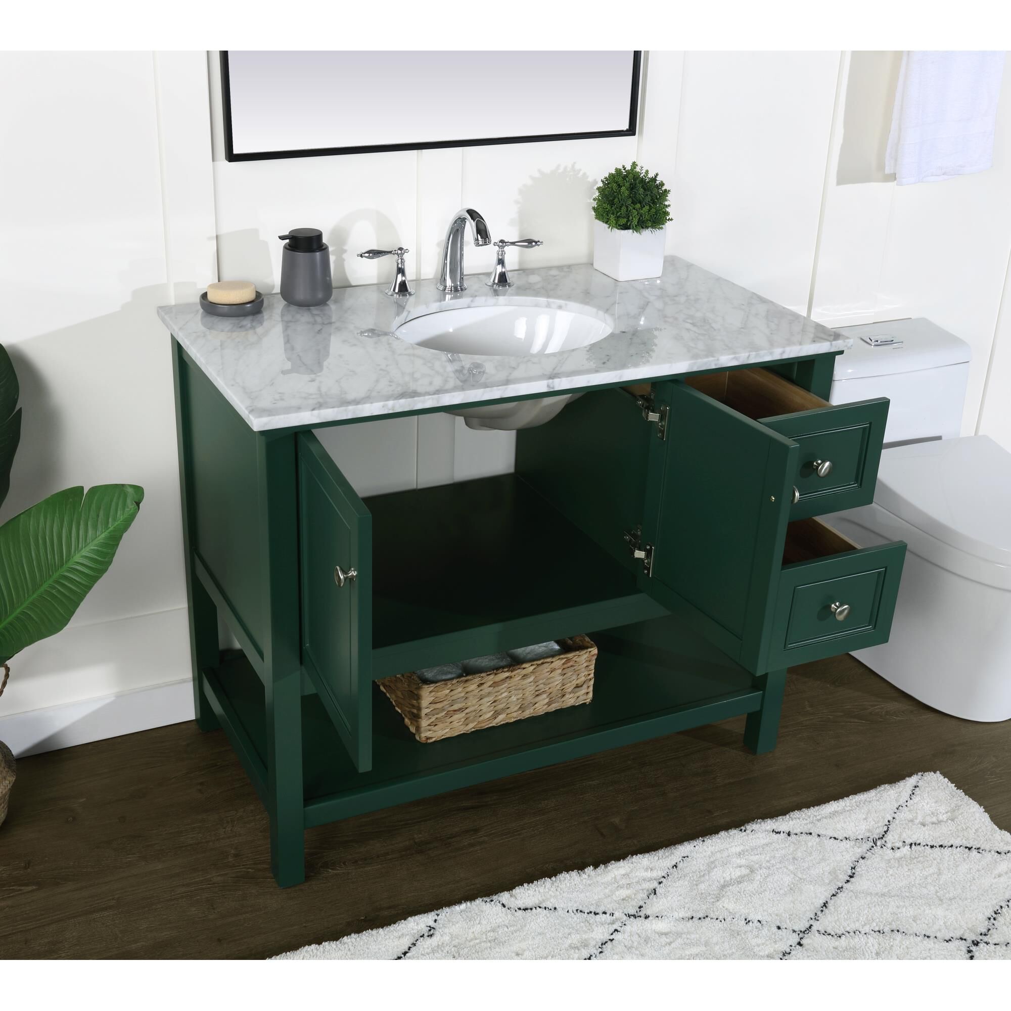 Metropolis Bath Vanity by Elegant Decor